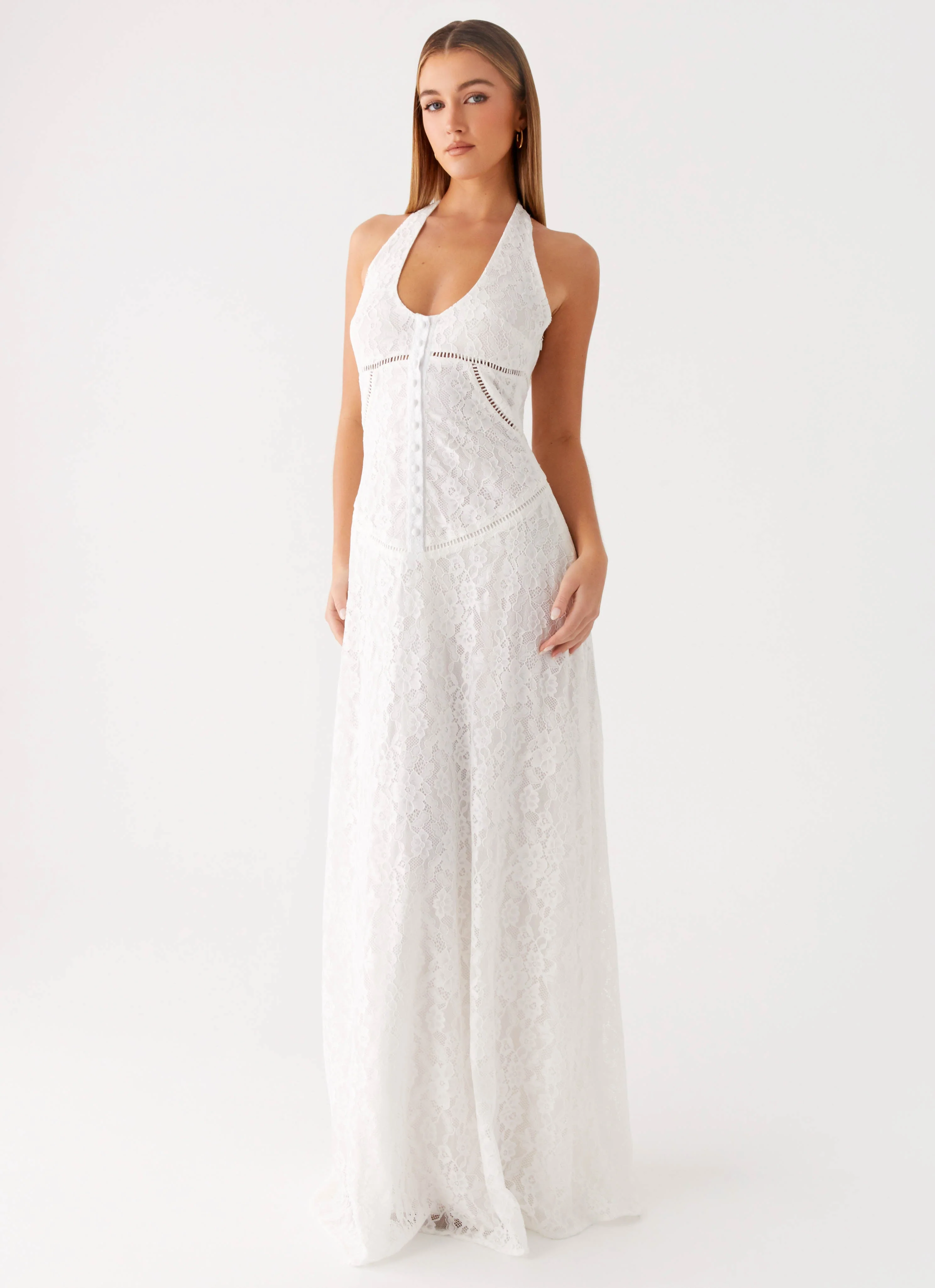 Ember Valley Maxi Dress - Ivory