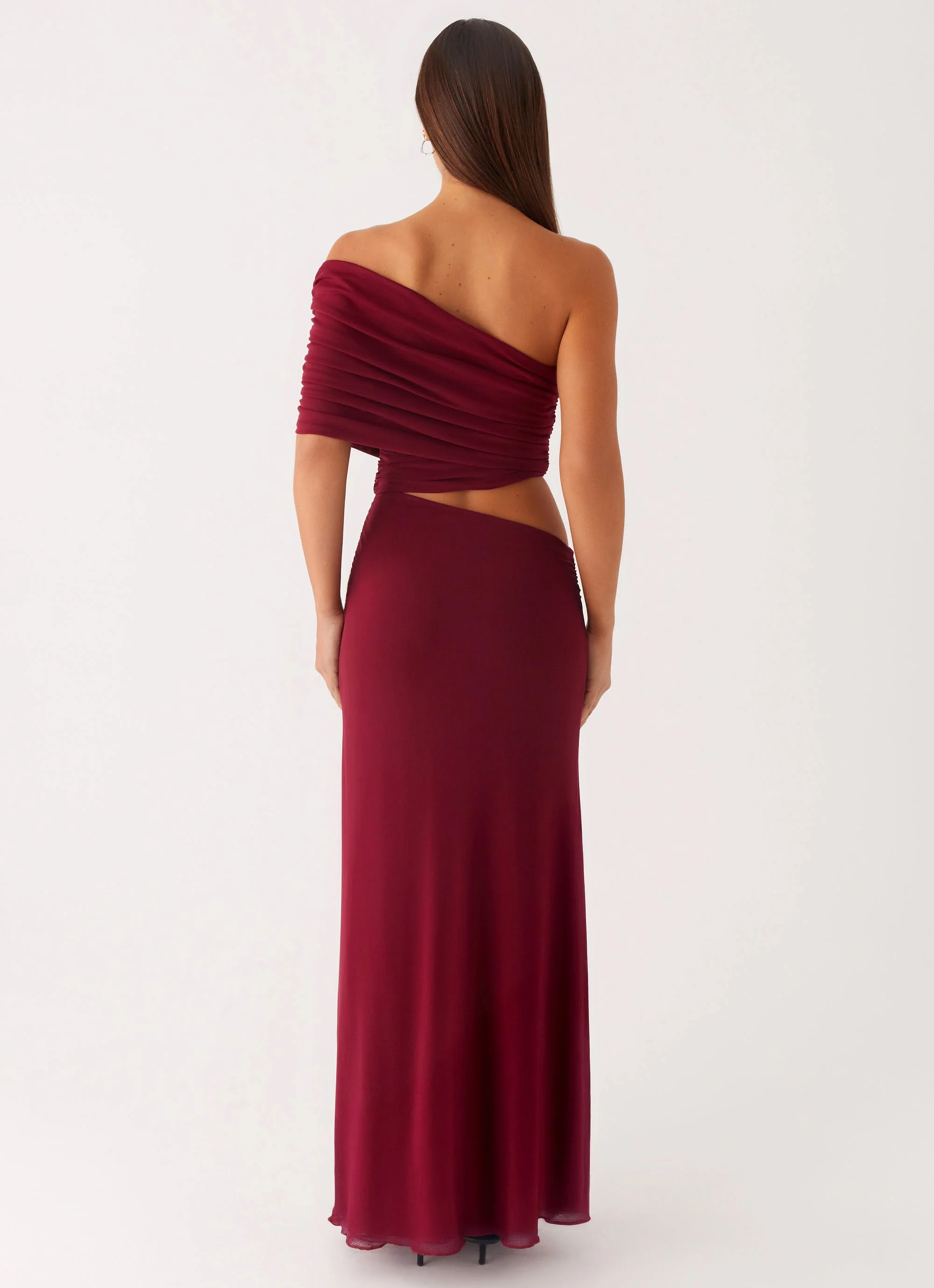 Gillian Maxi Dress - Maroon
