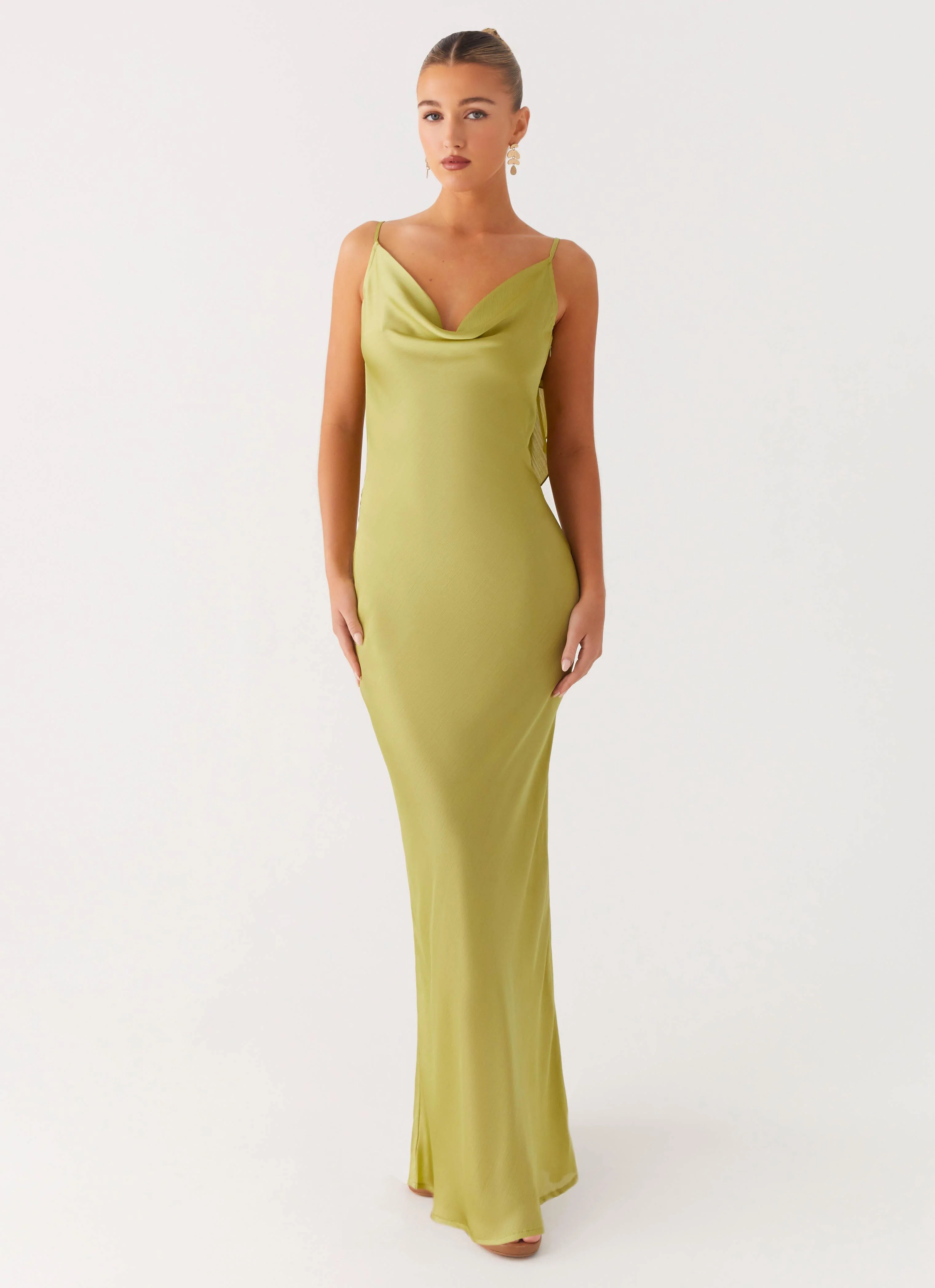 Jade Escape Maxi Dress - Lime