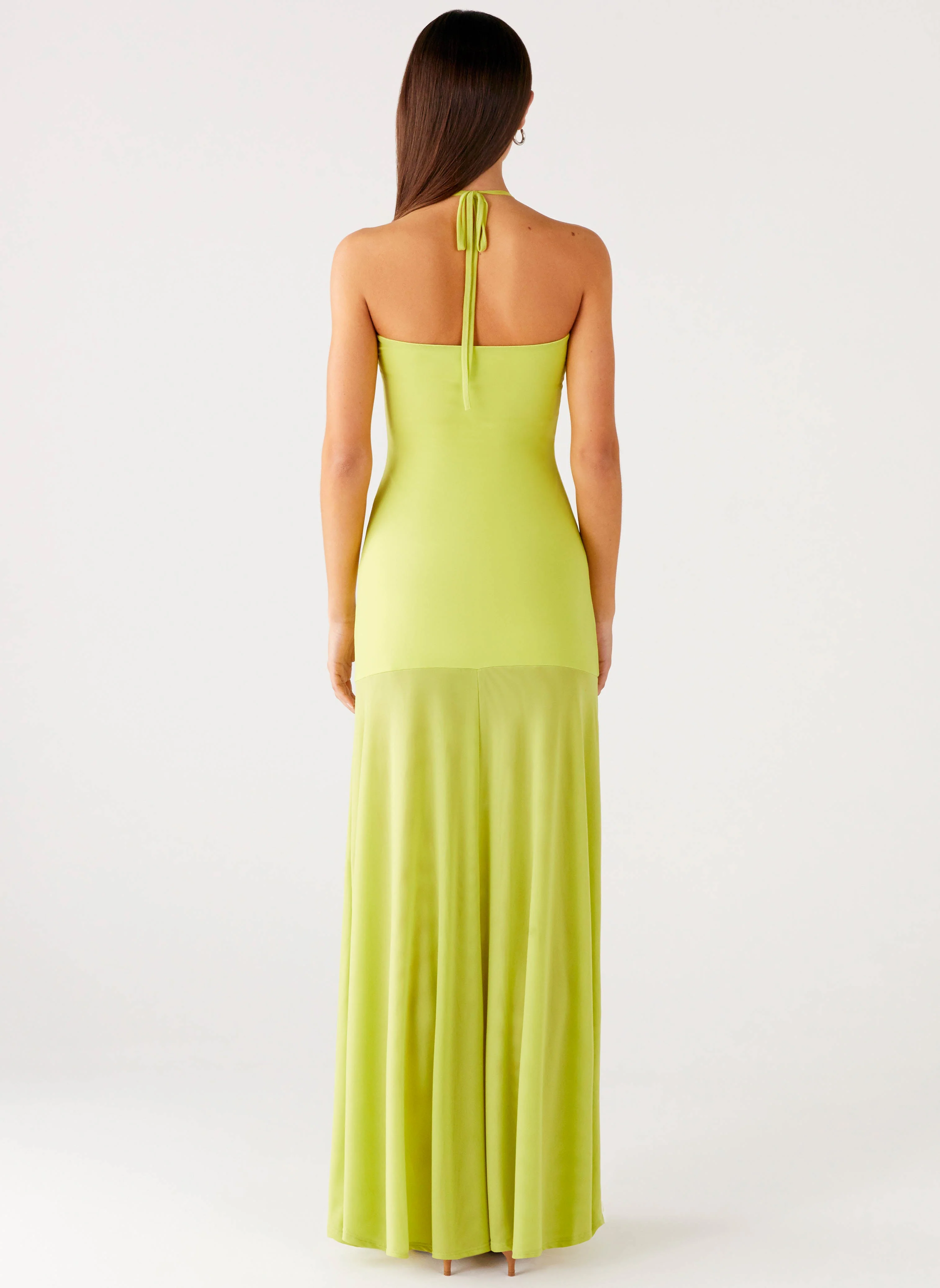 Claria Maxi Dress - Lime