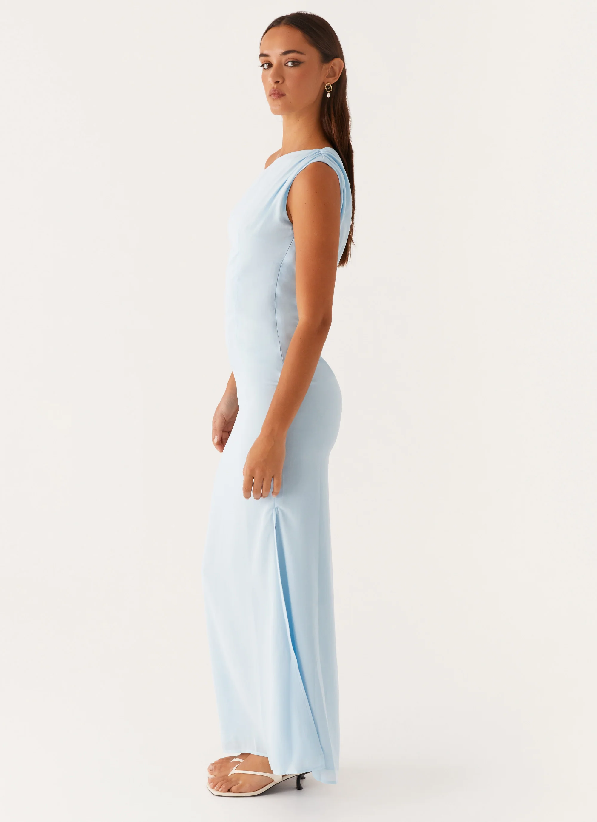 Dinner Date Maxi Dress - Blue