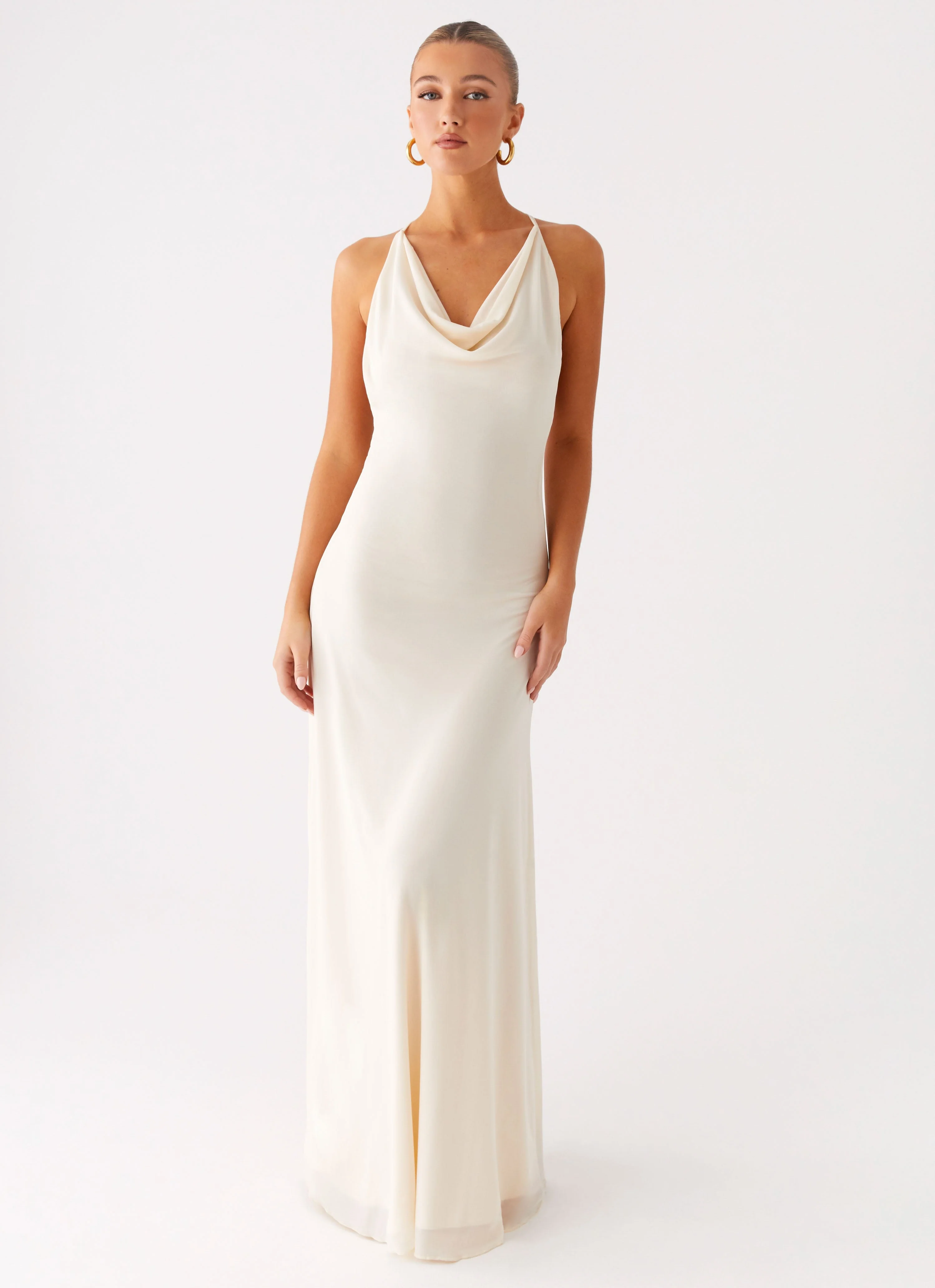 Dahliana Maxi Dress - Off White
