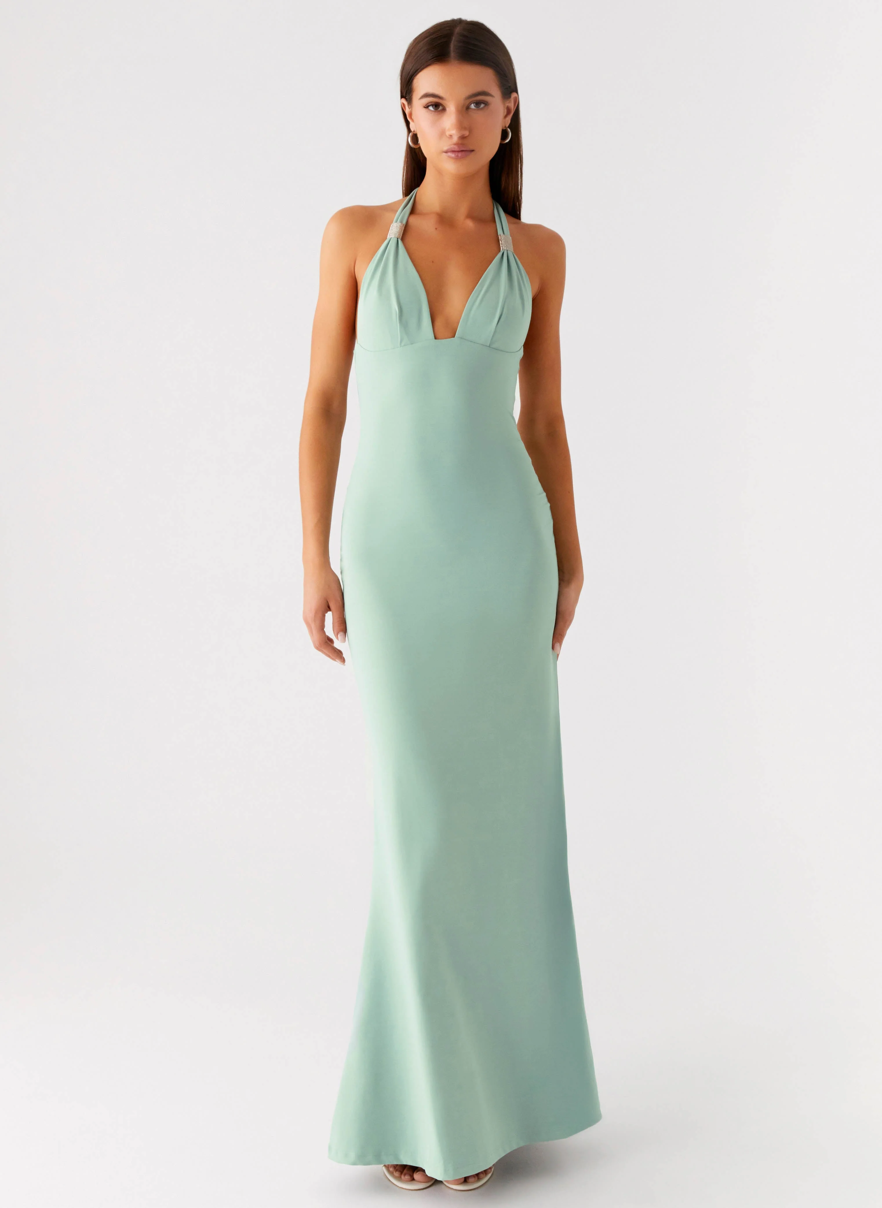 Fern Valley Maxi Dress - Sage