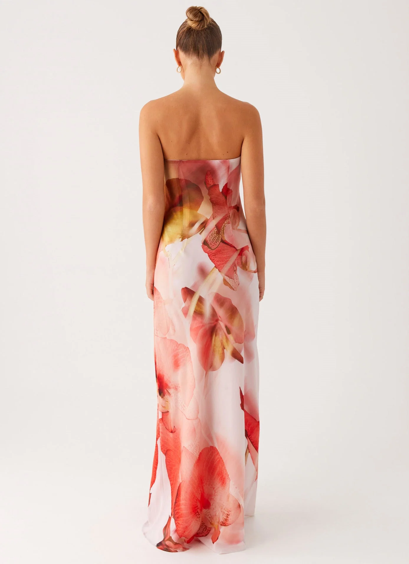 Kunis Maxi Dress - Peach Rose