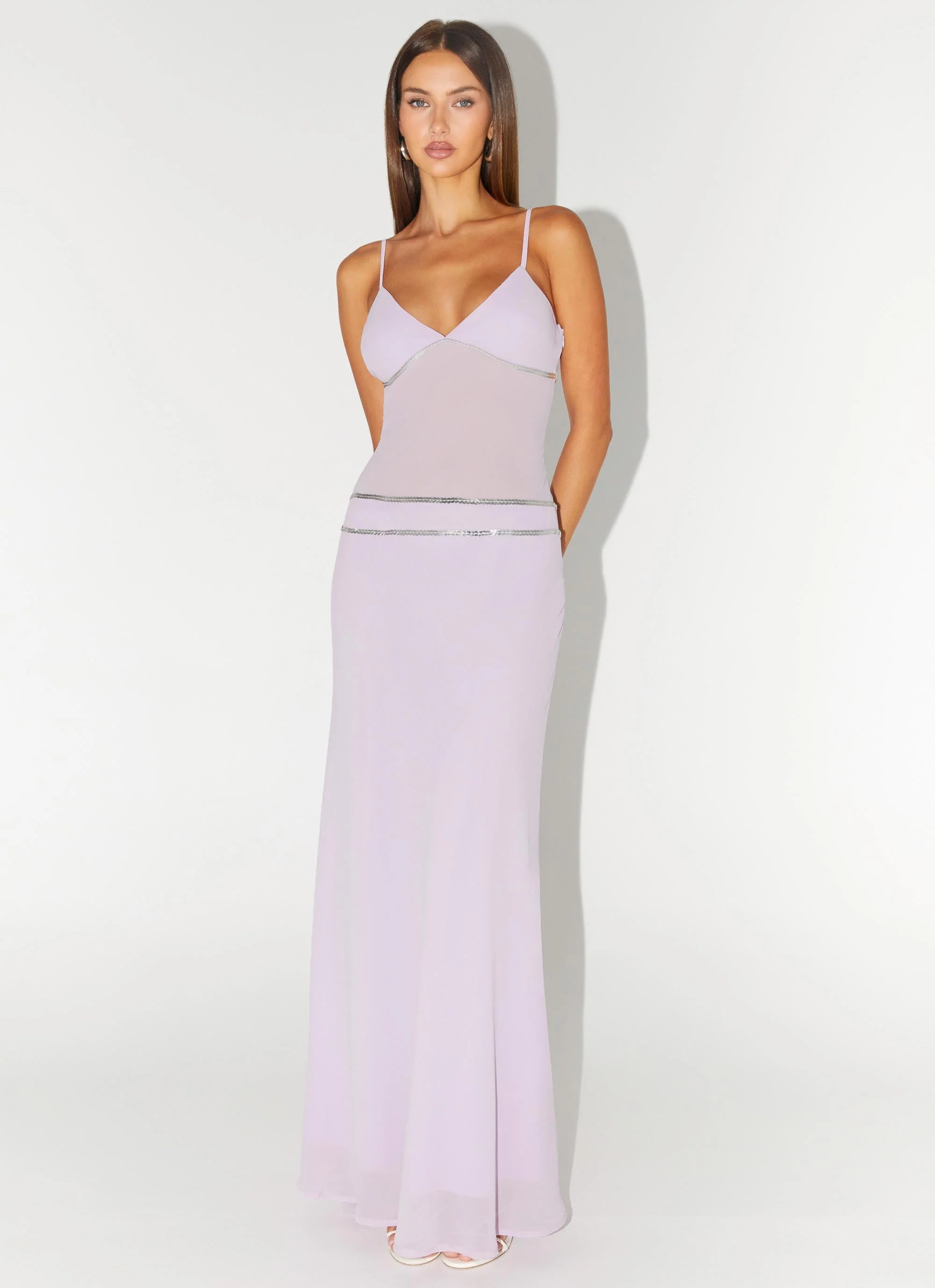 Sweet On You Maxi Dress - Lavender