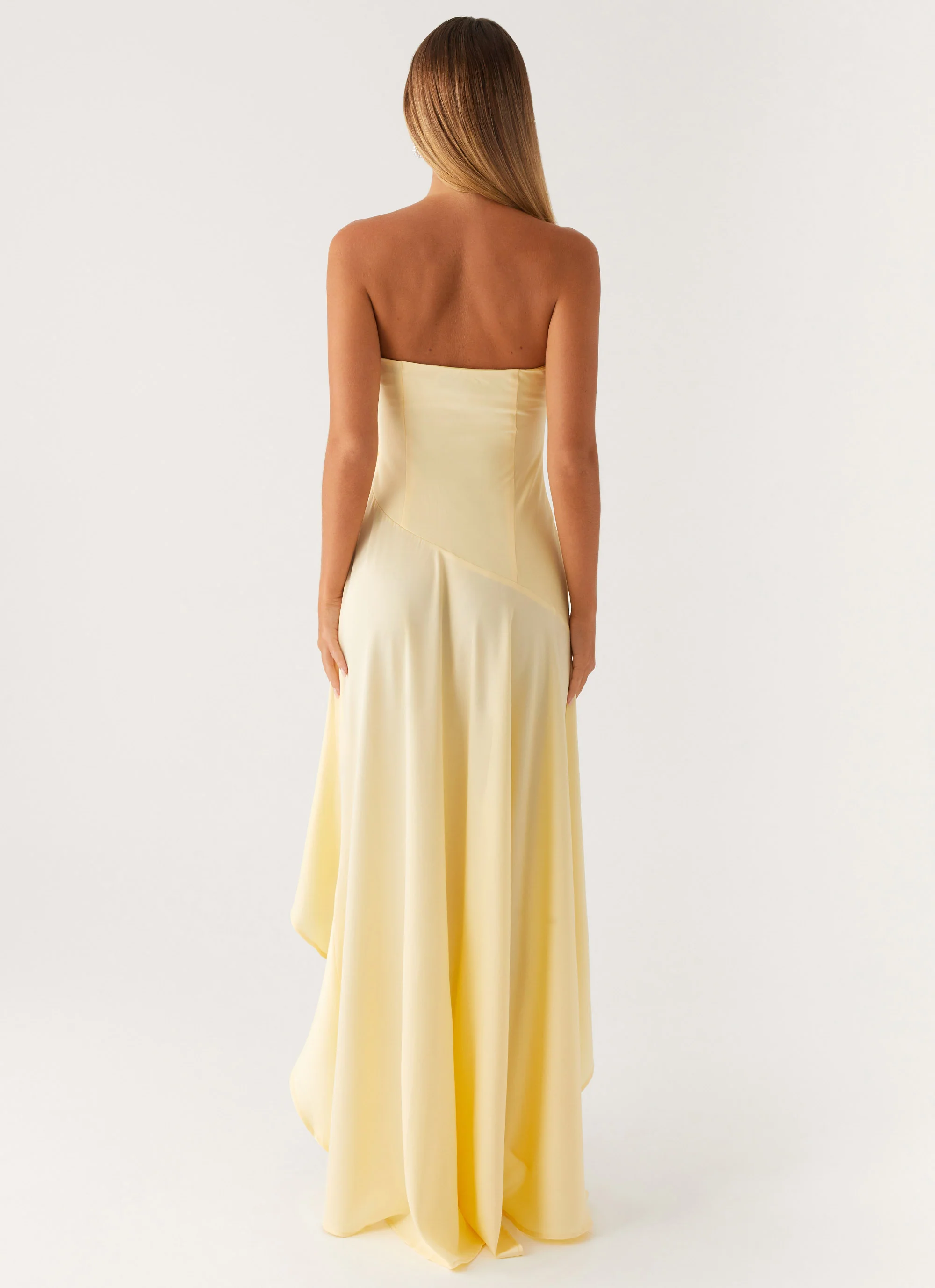 Bodie Maxi Dress - Pastel Yellow
