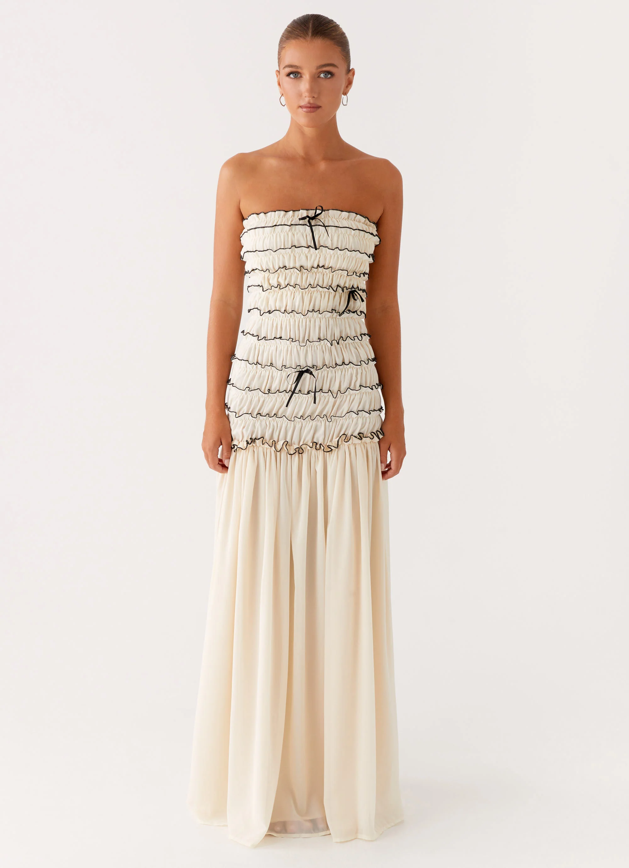 Zariah Maxi Dress - Ivory