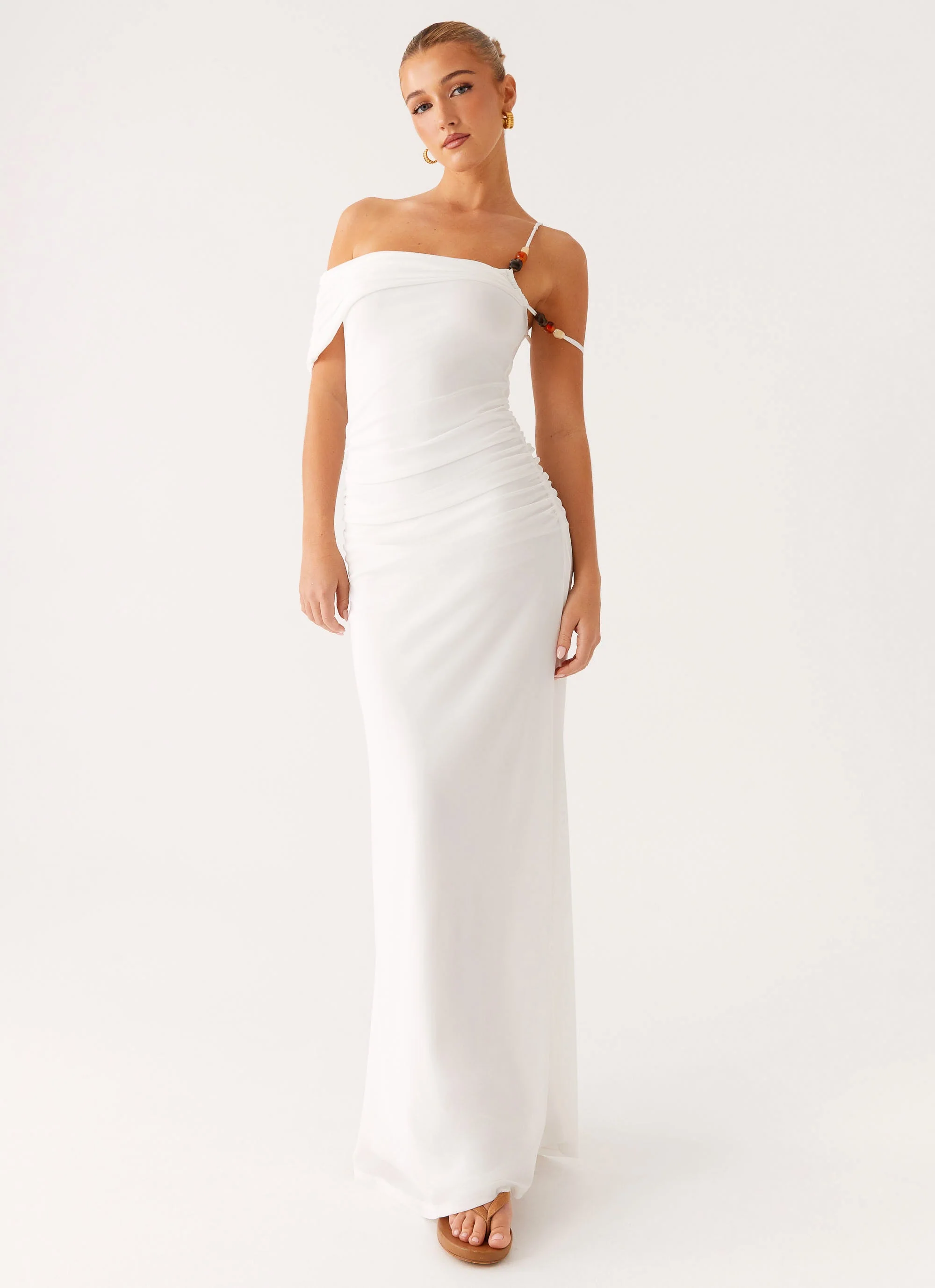 Conquer Maxi Dress - Off White