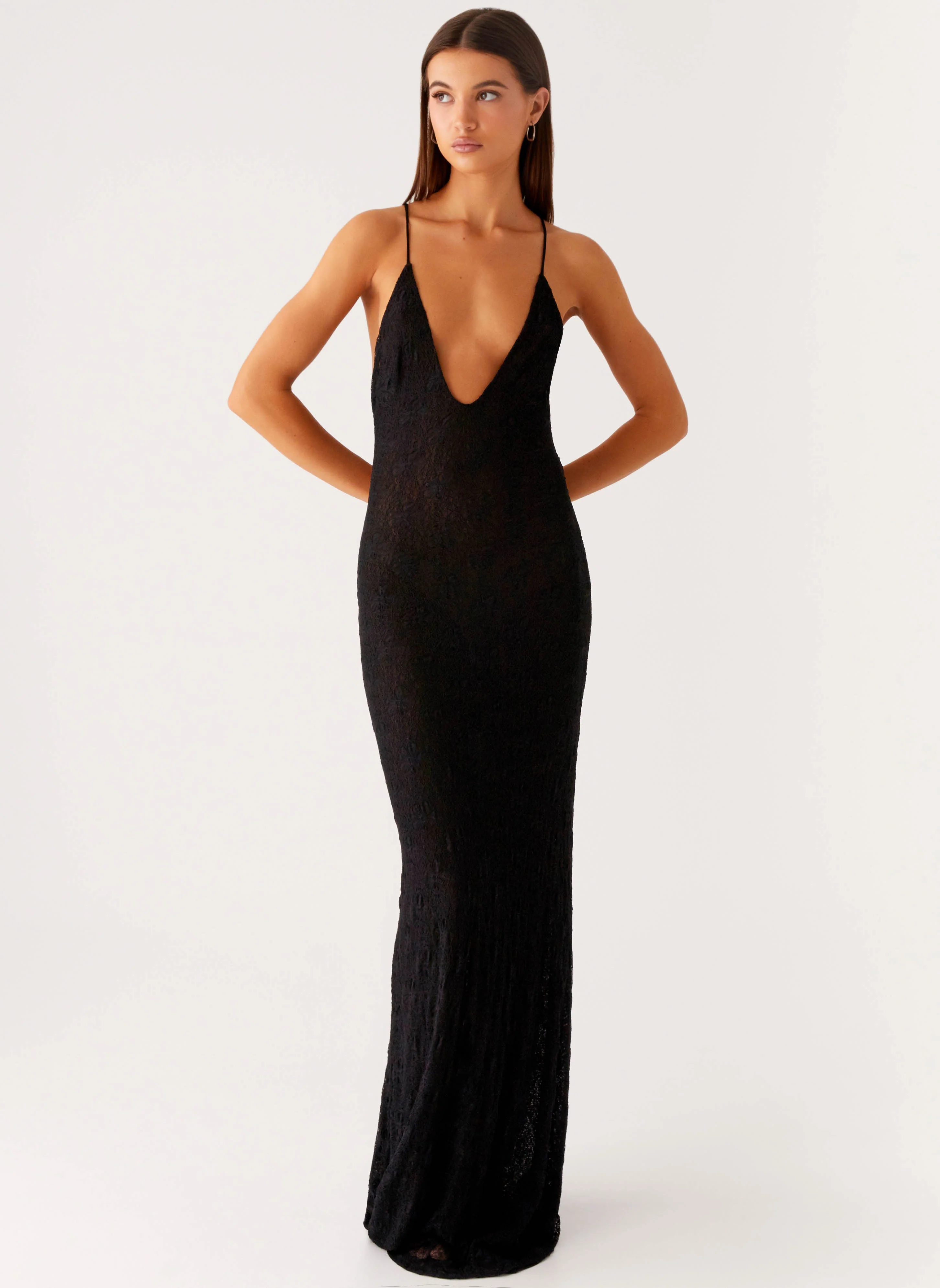 Kylia Maxi Dress - Black