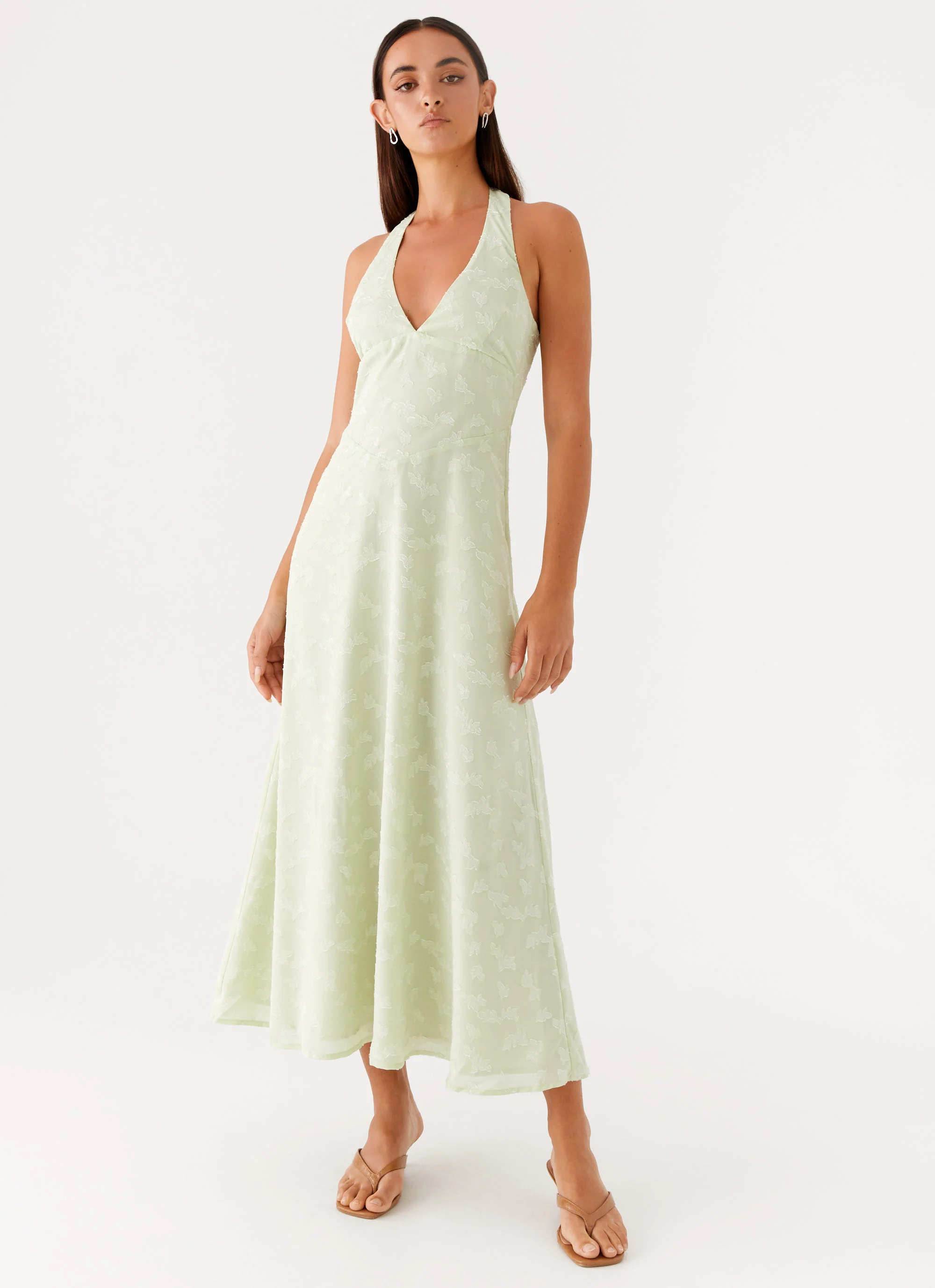 Francesca Midi Dress - Sage