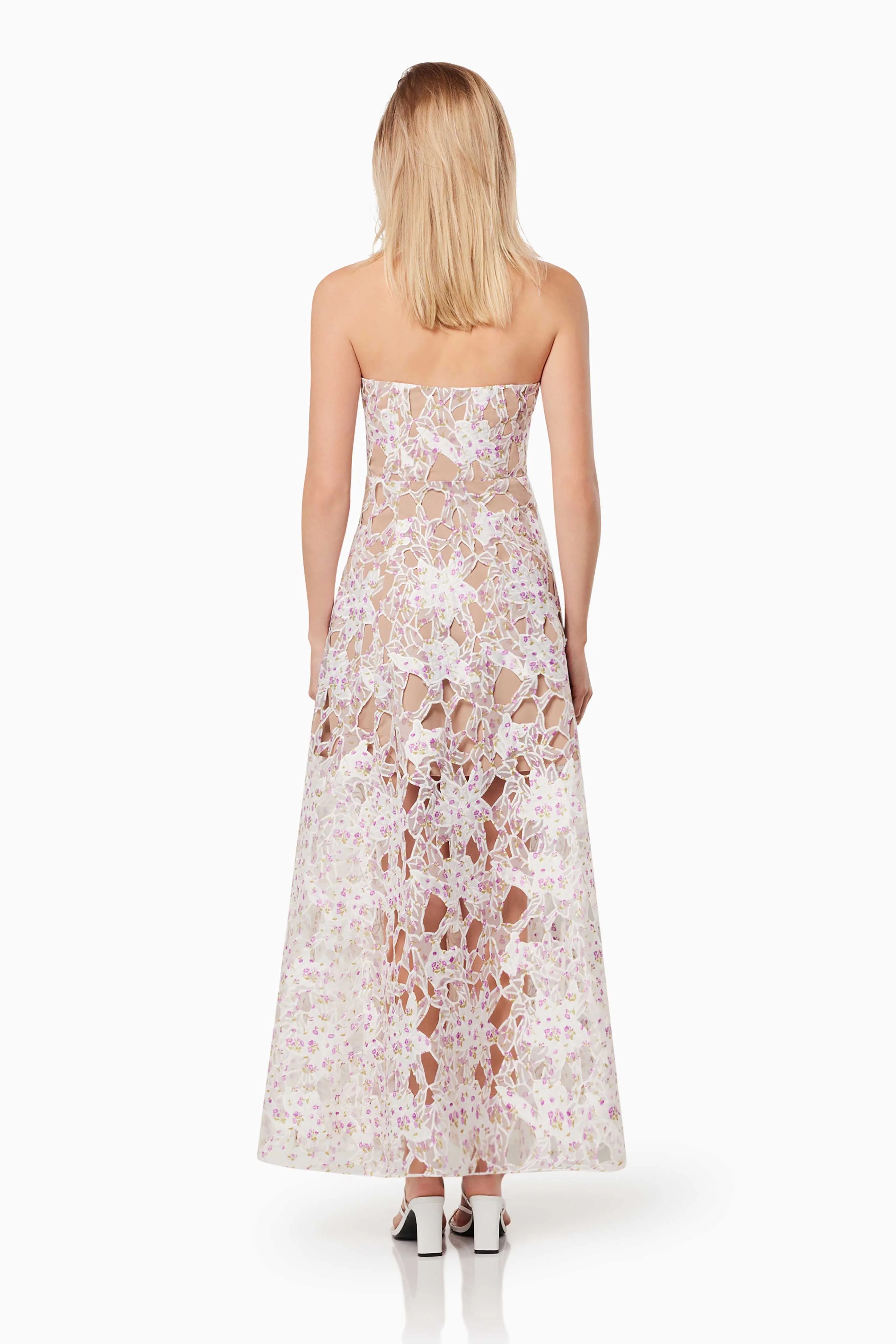 Connection Maxi Gown In Multi