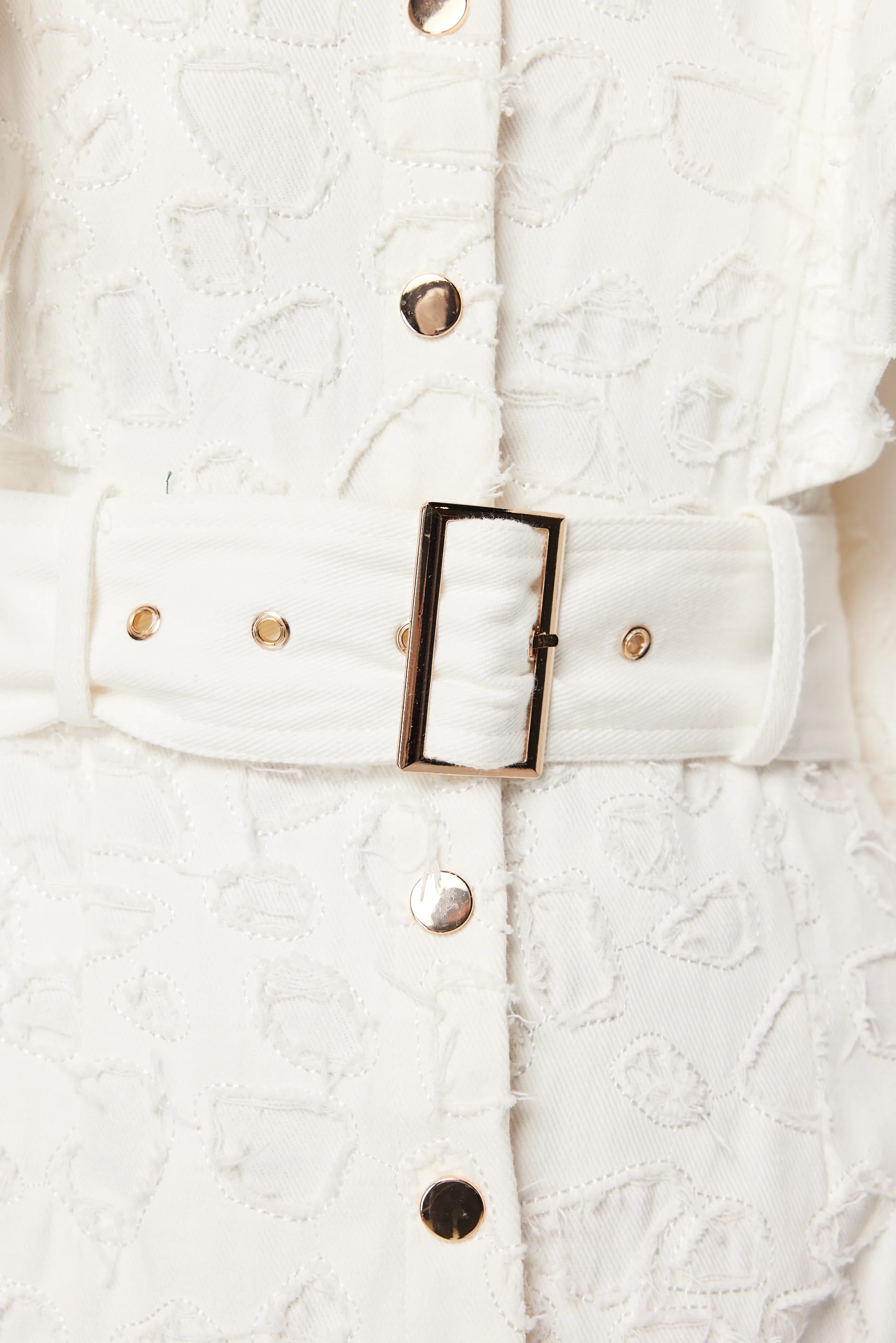 Fondness Long Sleeve Mini Dress In White
