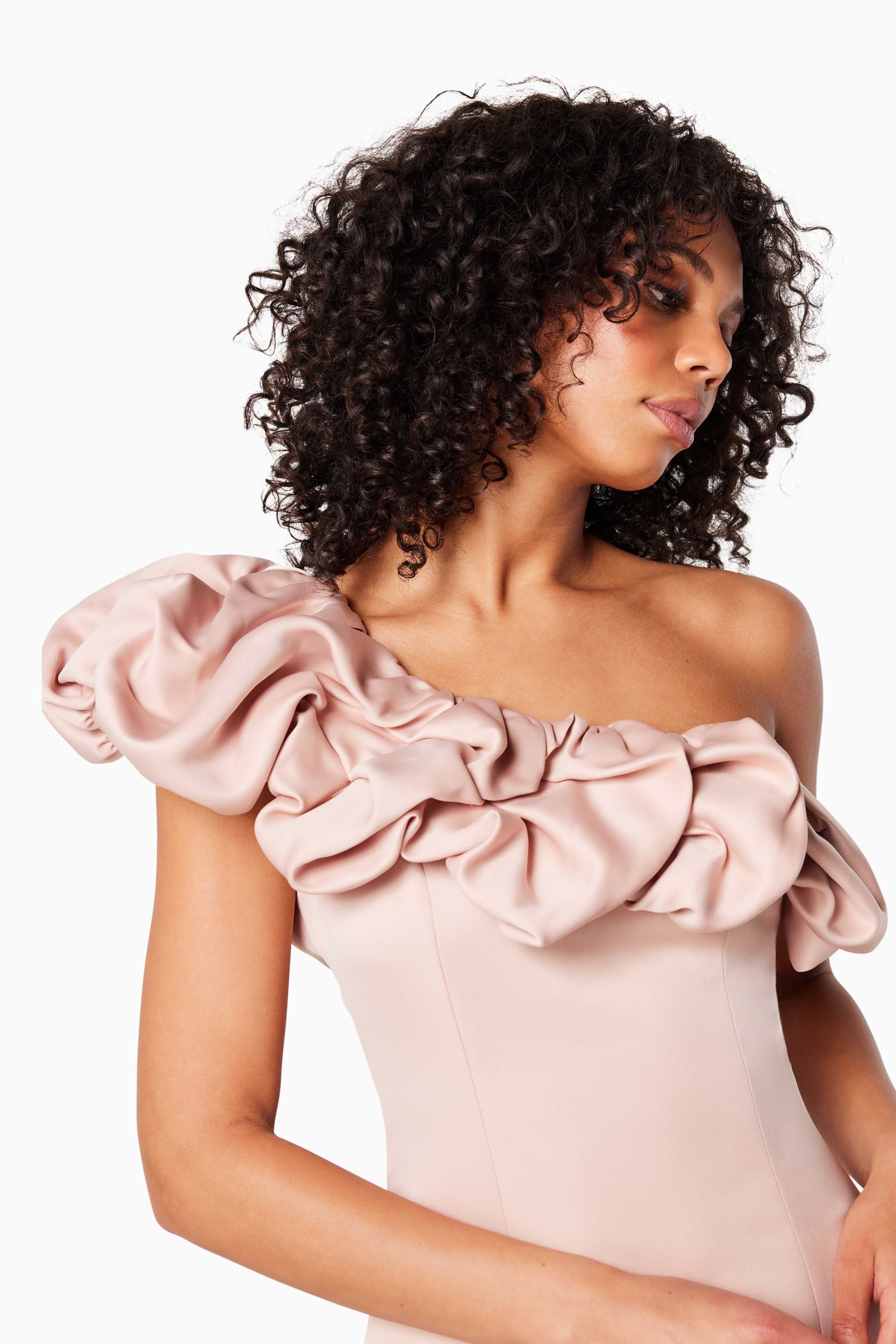 Franki Fitted Mini Dress In Pink