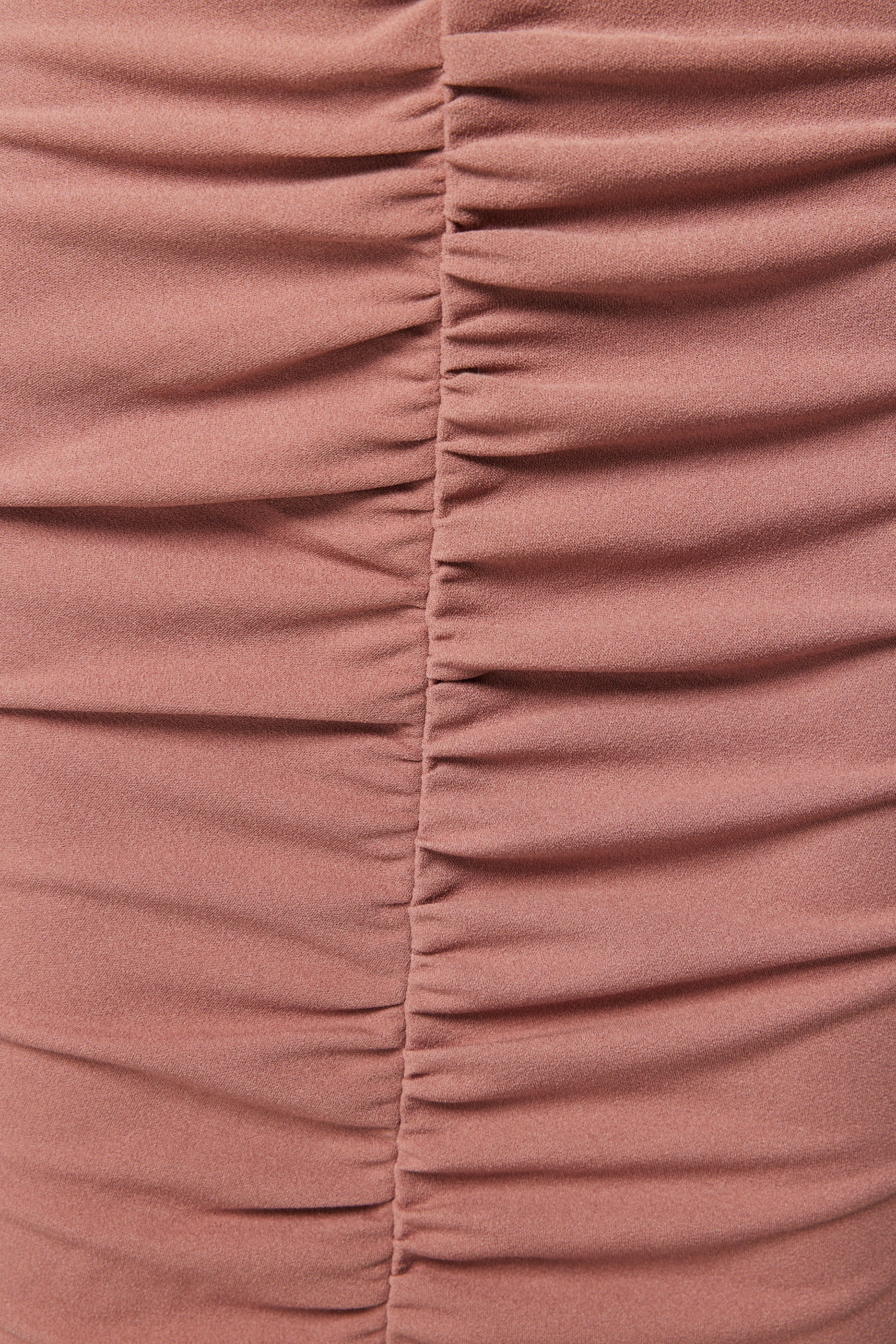 Zephyra Halterneck Midi Dress In Brown