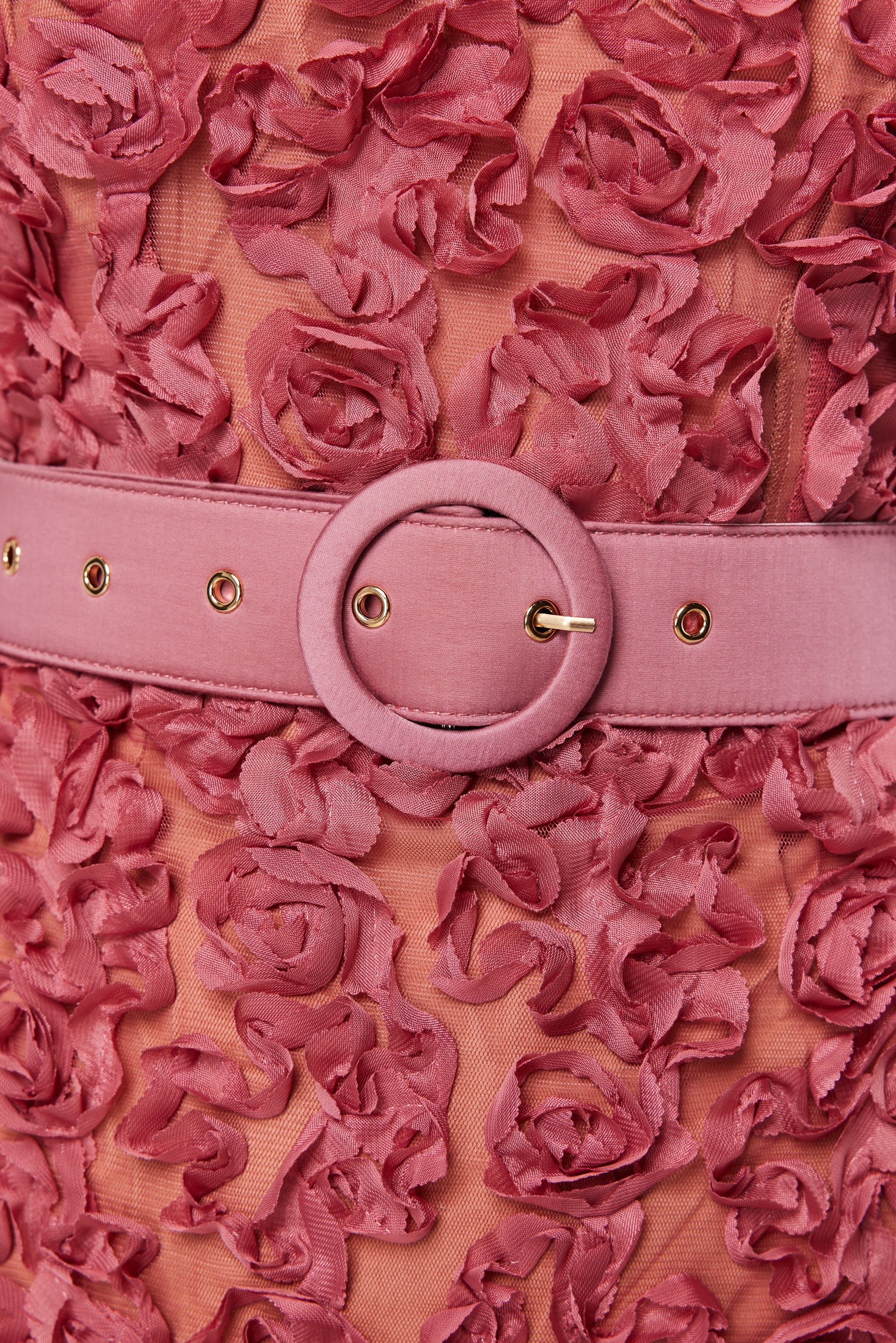 Intimacy Off The Shoulder Midi Dress In Pink