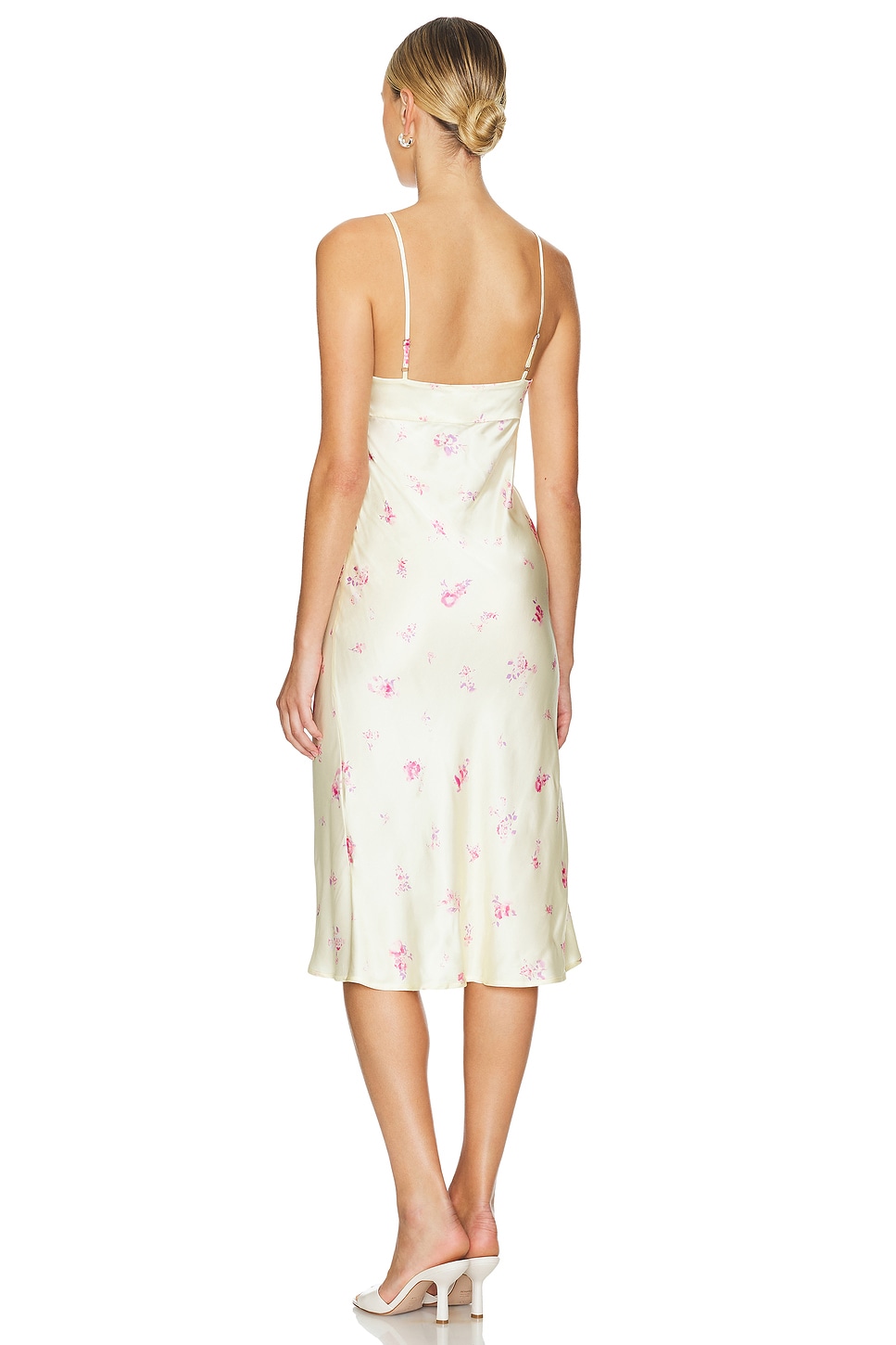 Molly Midi Dress Crushed Flower