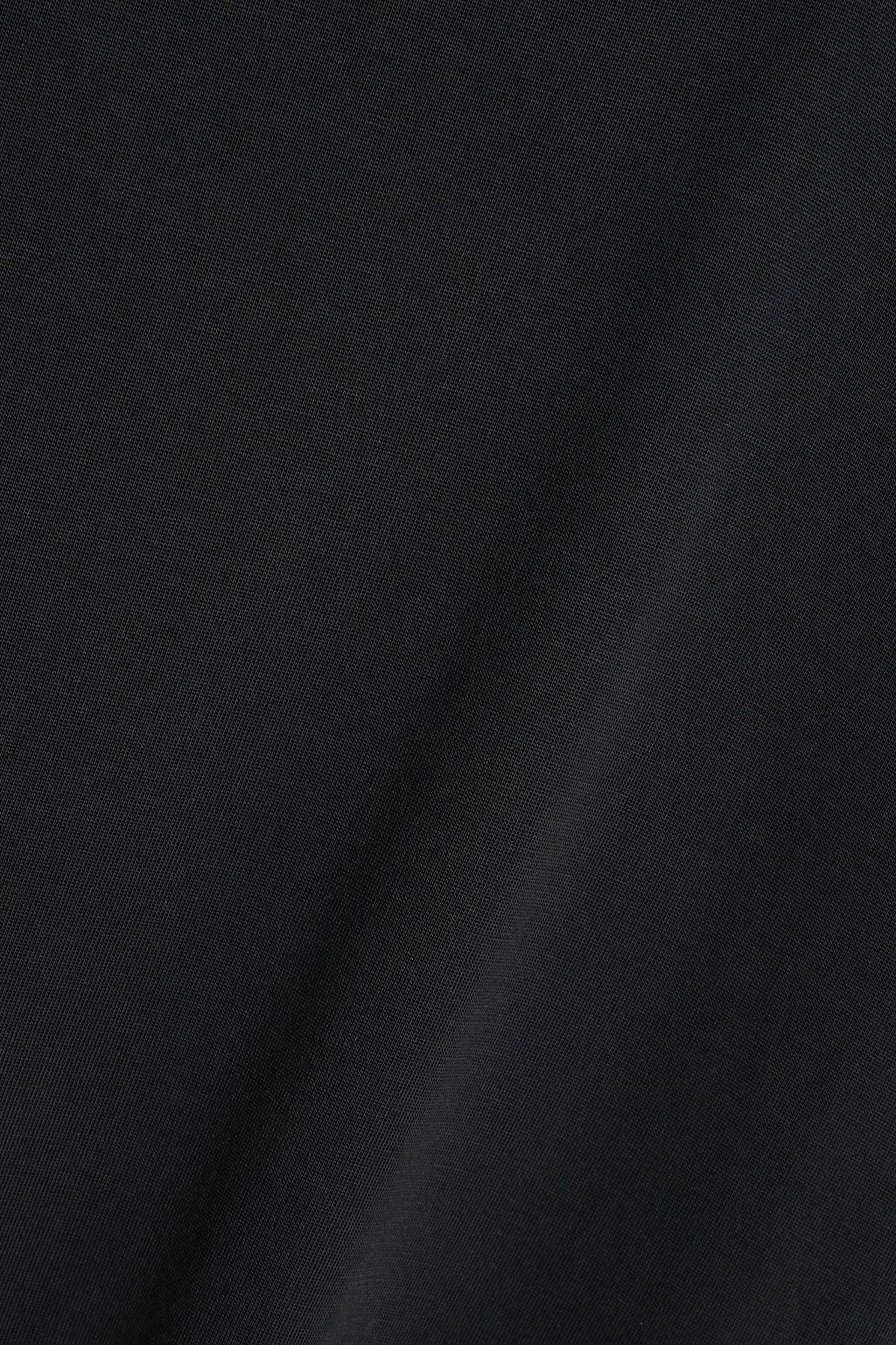 Christy cutout modal-blend jersey maxi slip dress