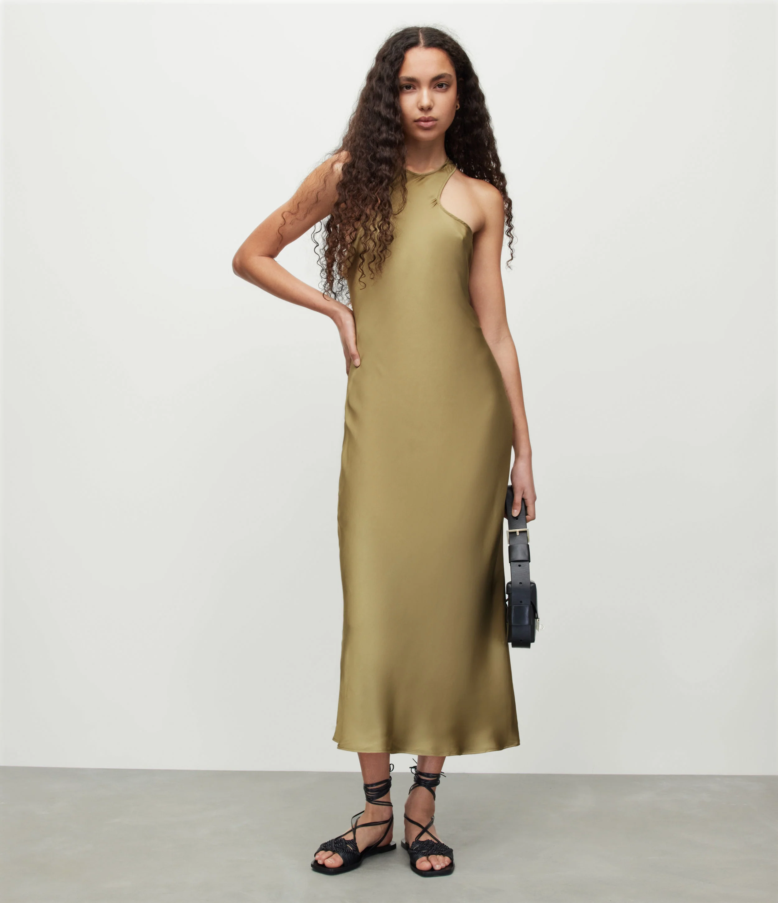 Betina Dress Round neck  Sleeveless