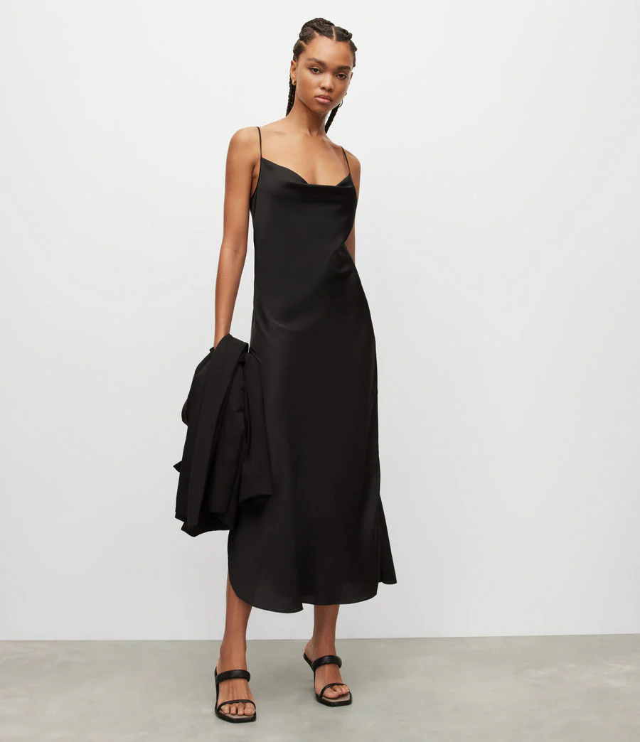 Hadley Dress Cowl neck