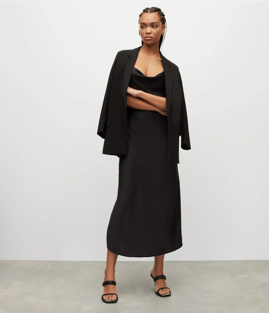 Hadley Dress Cowl neck