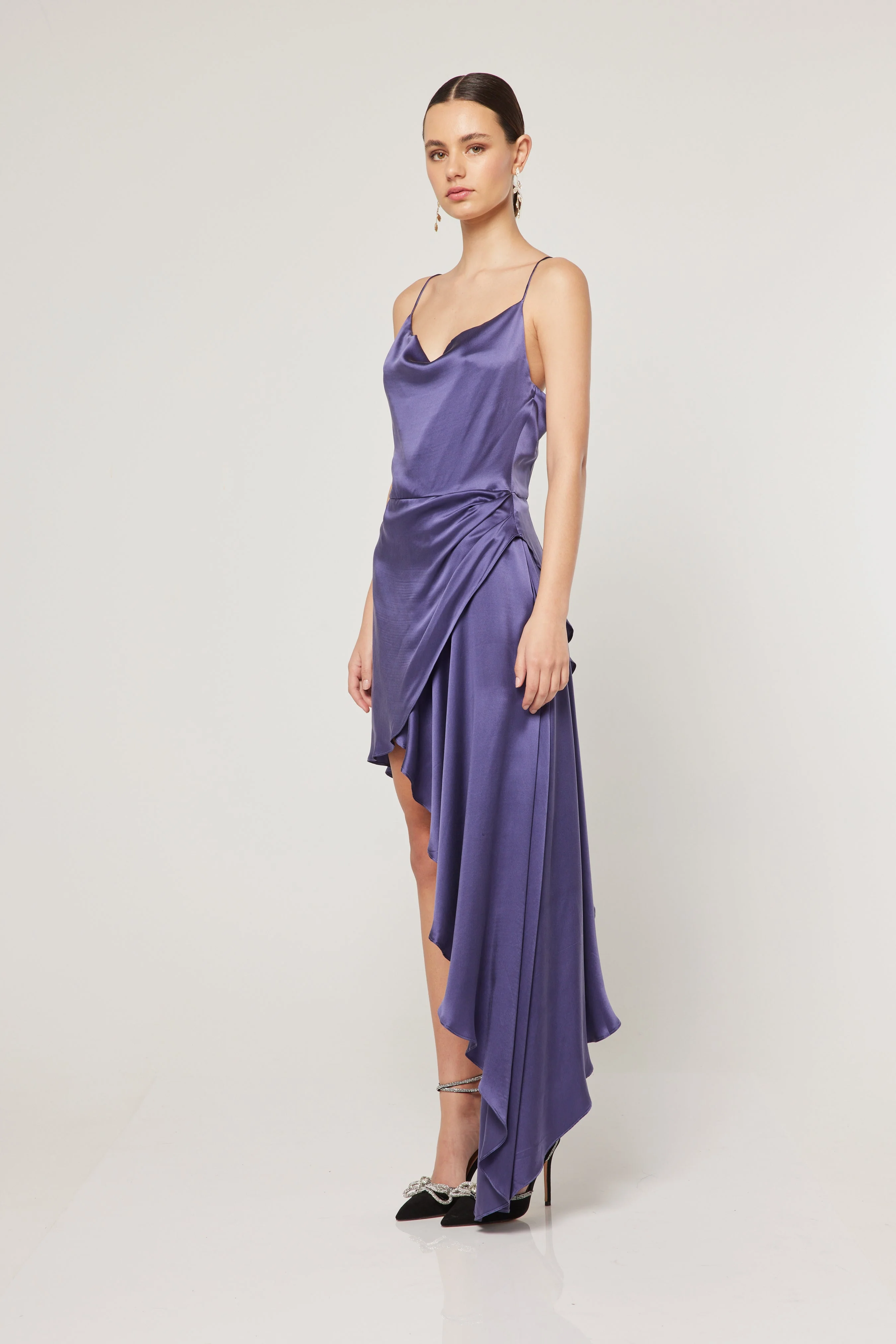 Gloria Dress In Purple Prom Dress