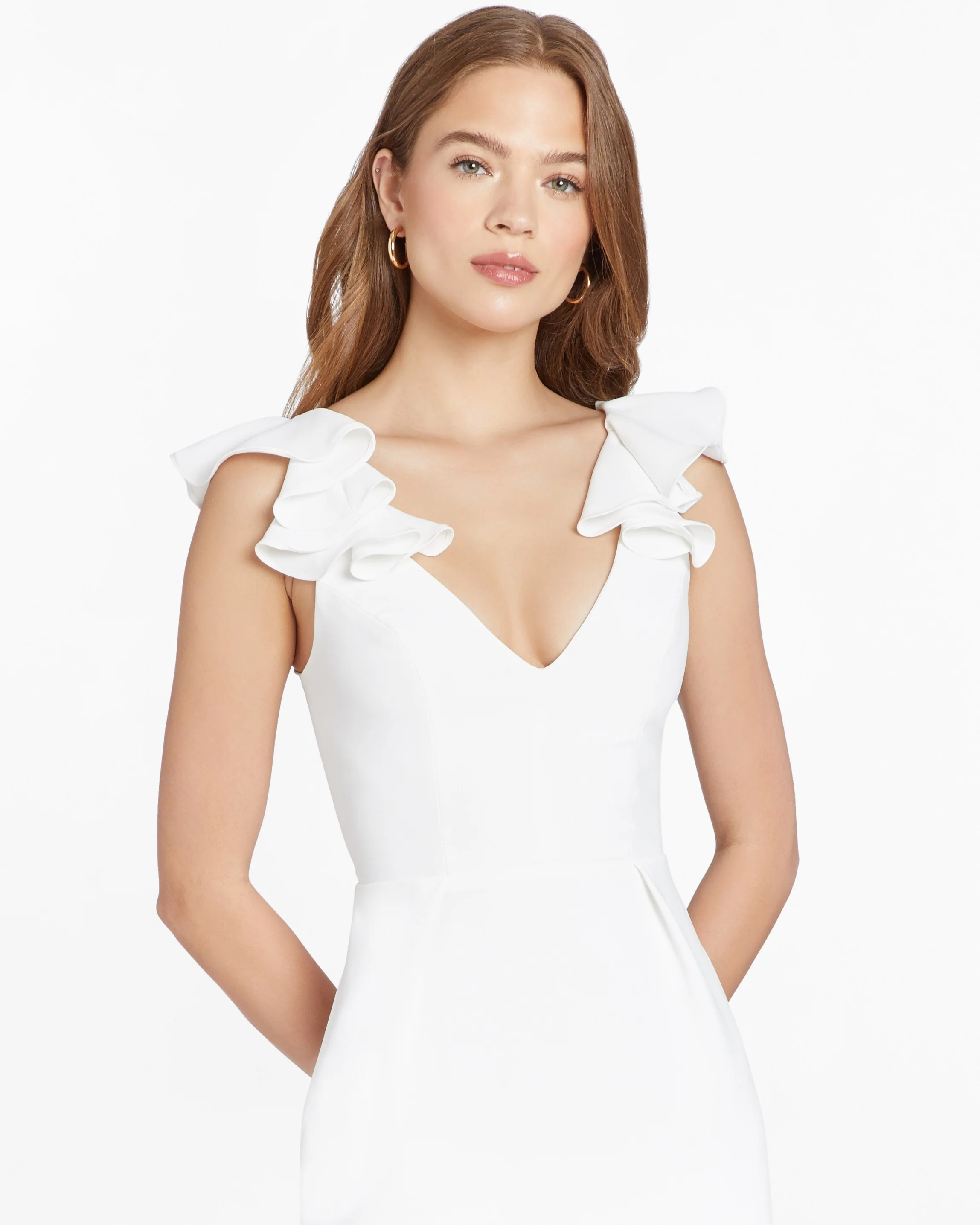 Pretty Time Mini Dress White