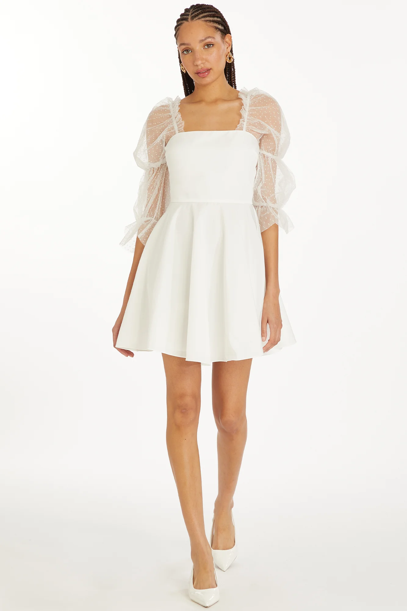 I Heard a Rumour Dress White