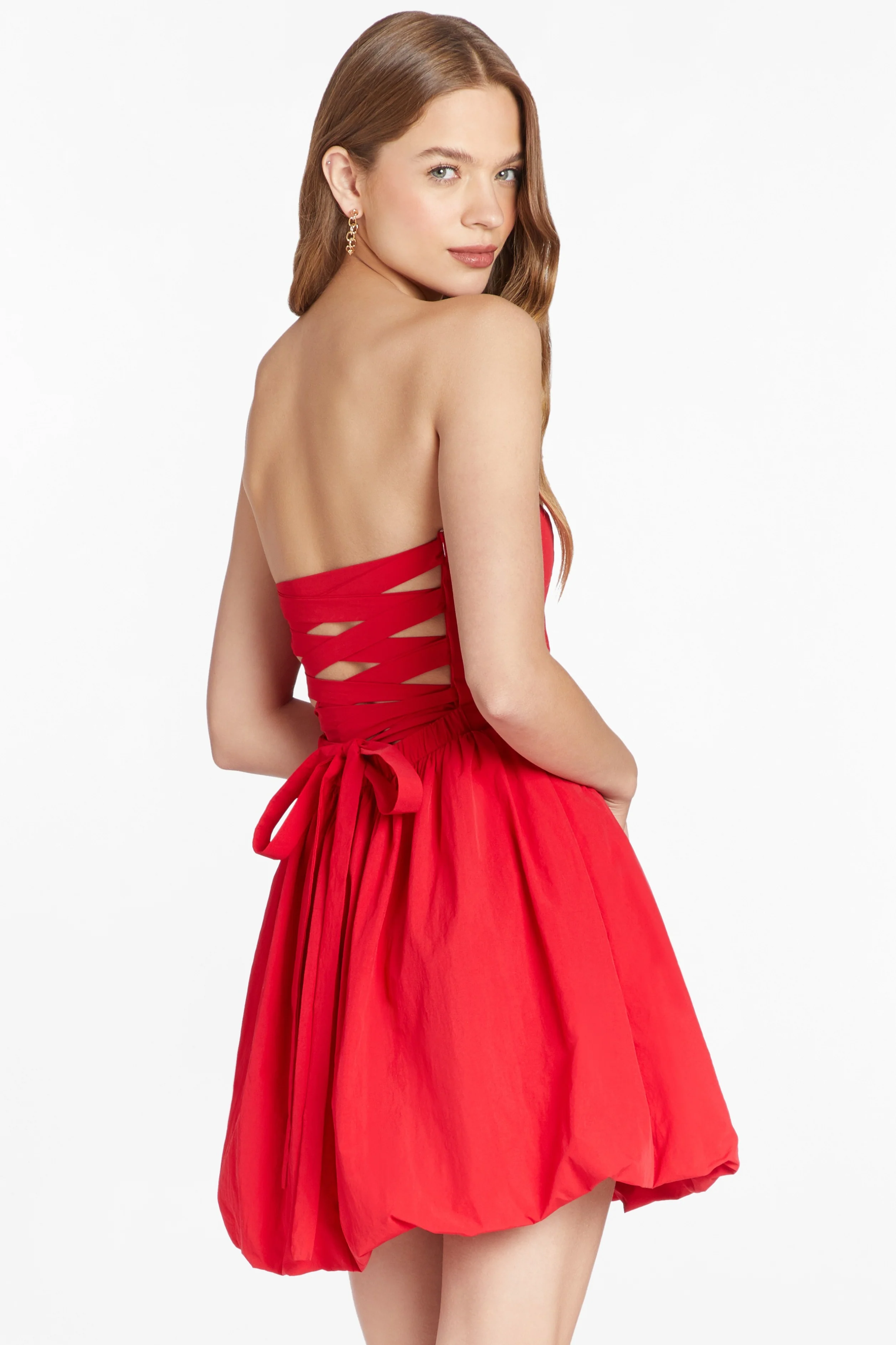 Doyle Moody Vibes Mini Dress Red