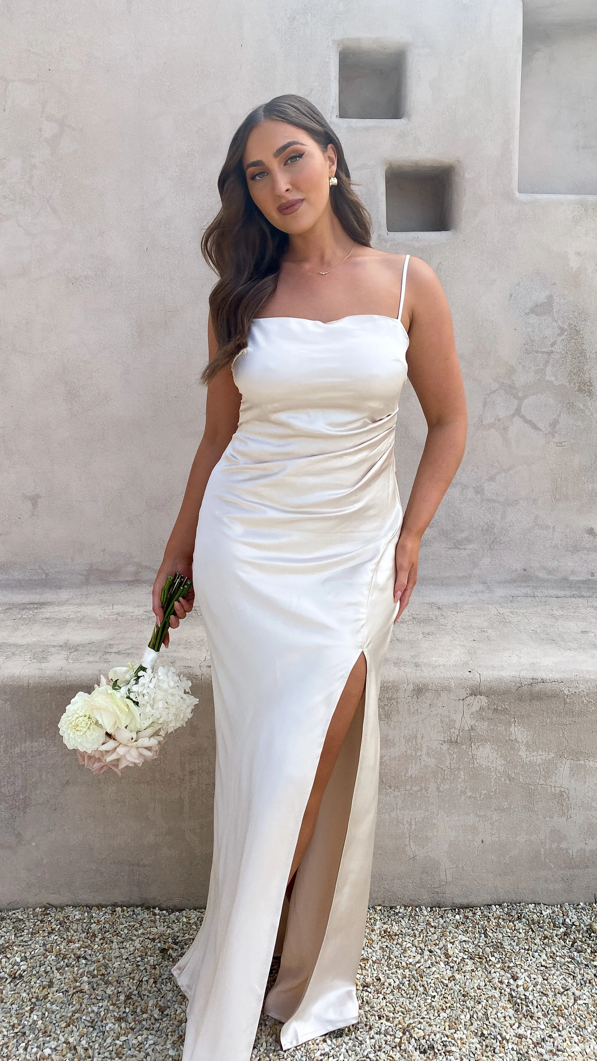 Julia Maxi Dress - Champagne