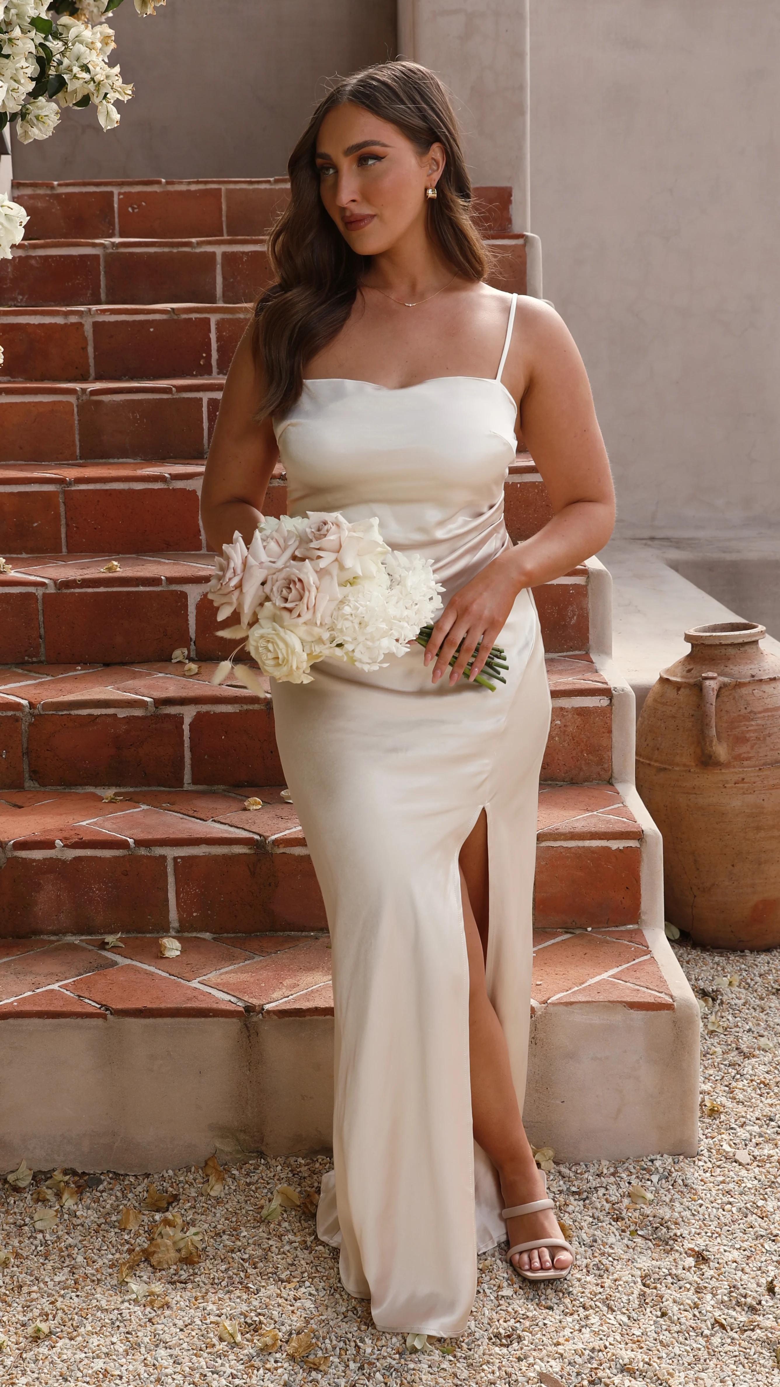 Julia Maxi Dress - Champagne