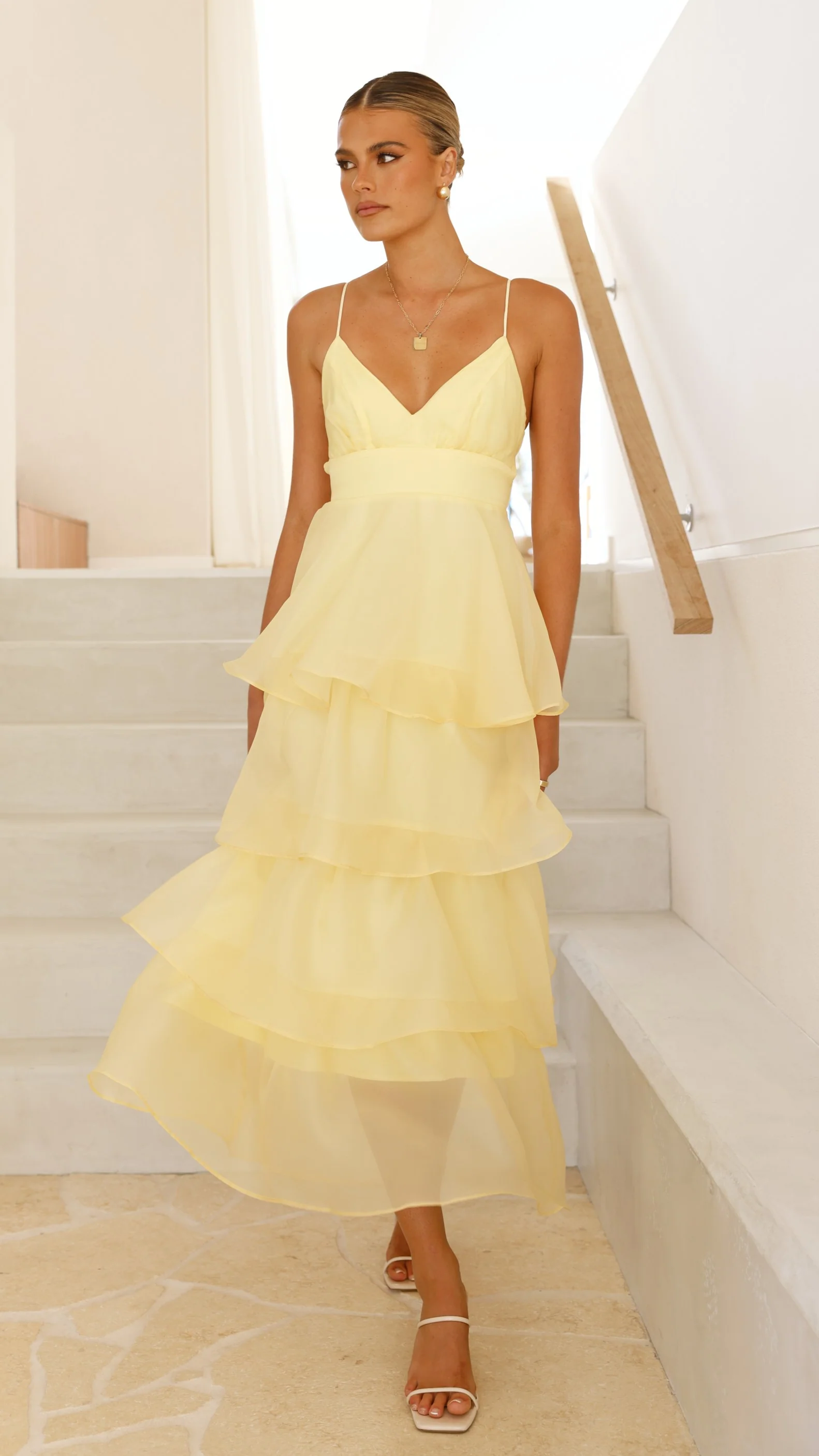 Shayla Maxi Dress - Yellow