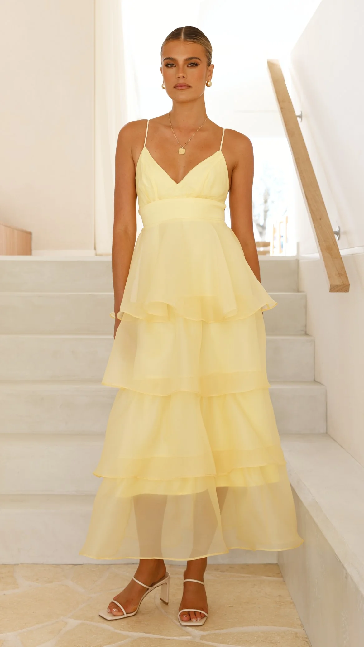 Shayla Maxi Dress - Yellow