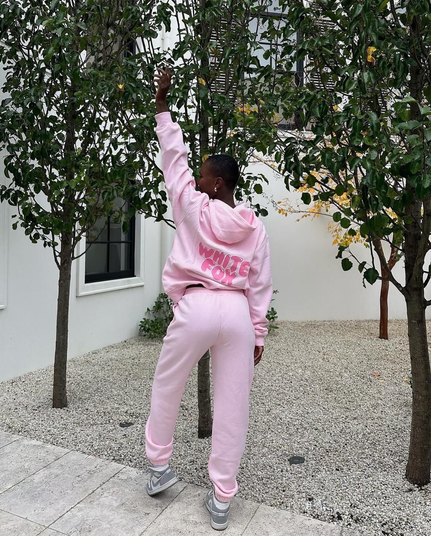 With Love Always Oversized Hoodie Baby Pink