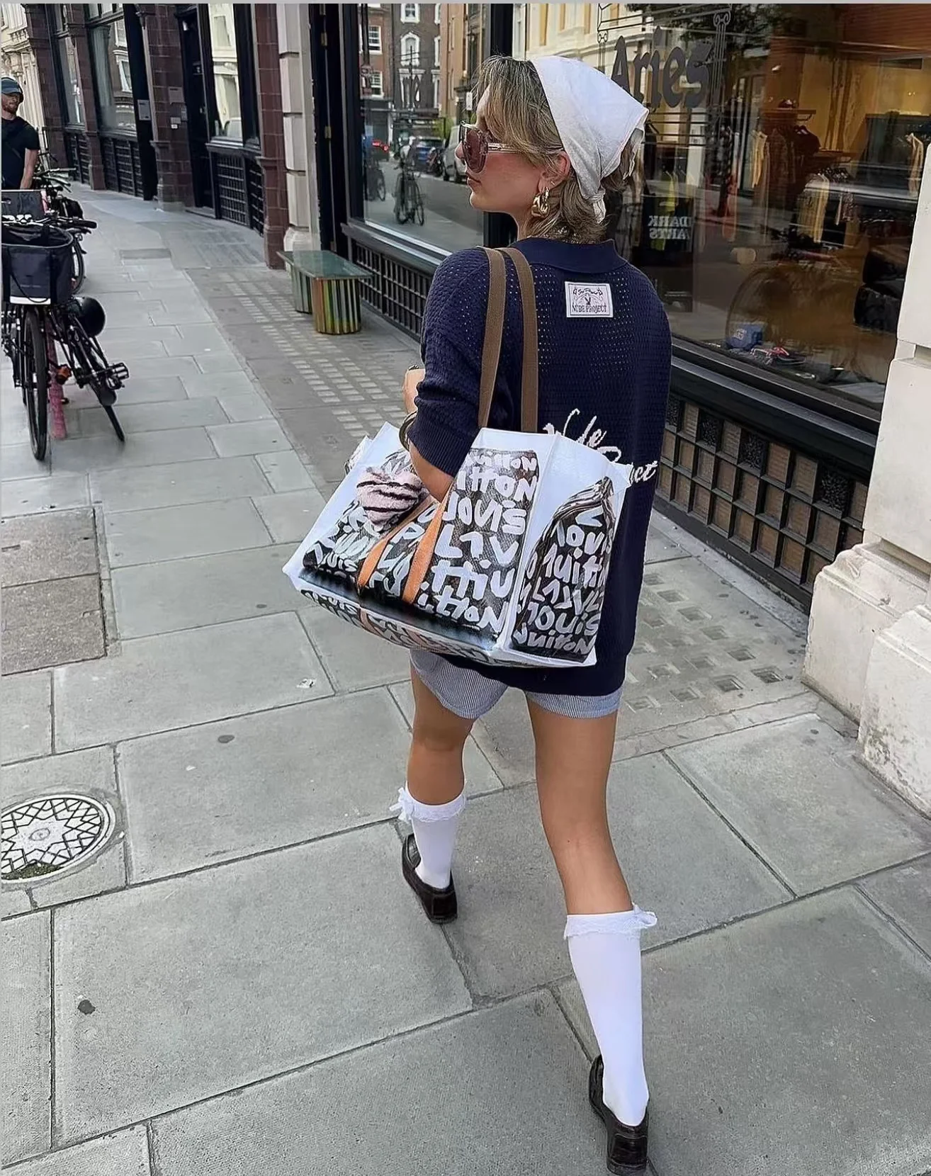 GroceryBags TITA GEMMA (GRAFFITI), Large