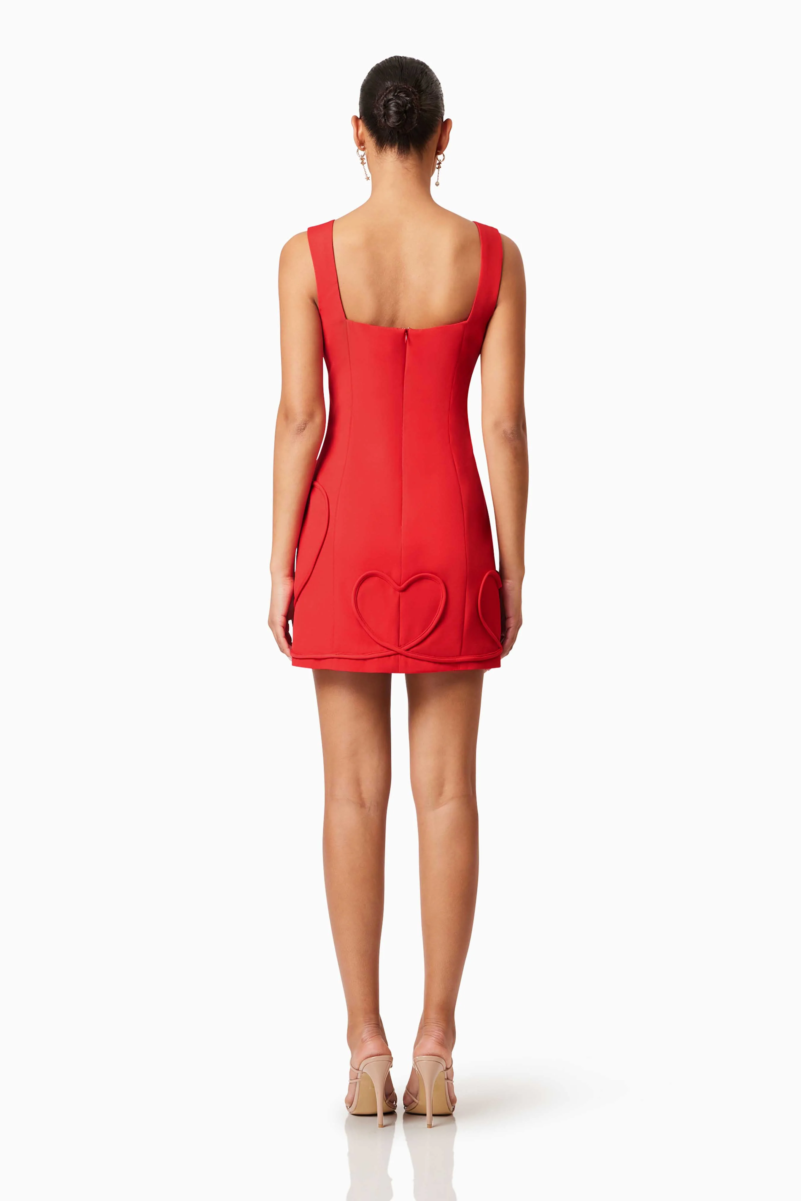 Buttercup Party Dress in Red