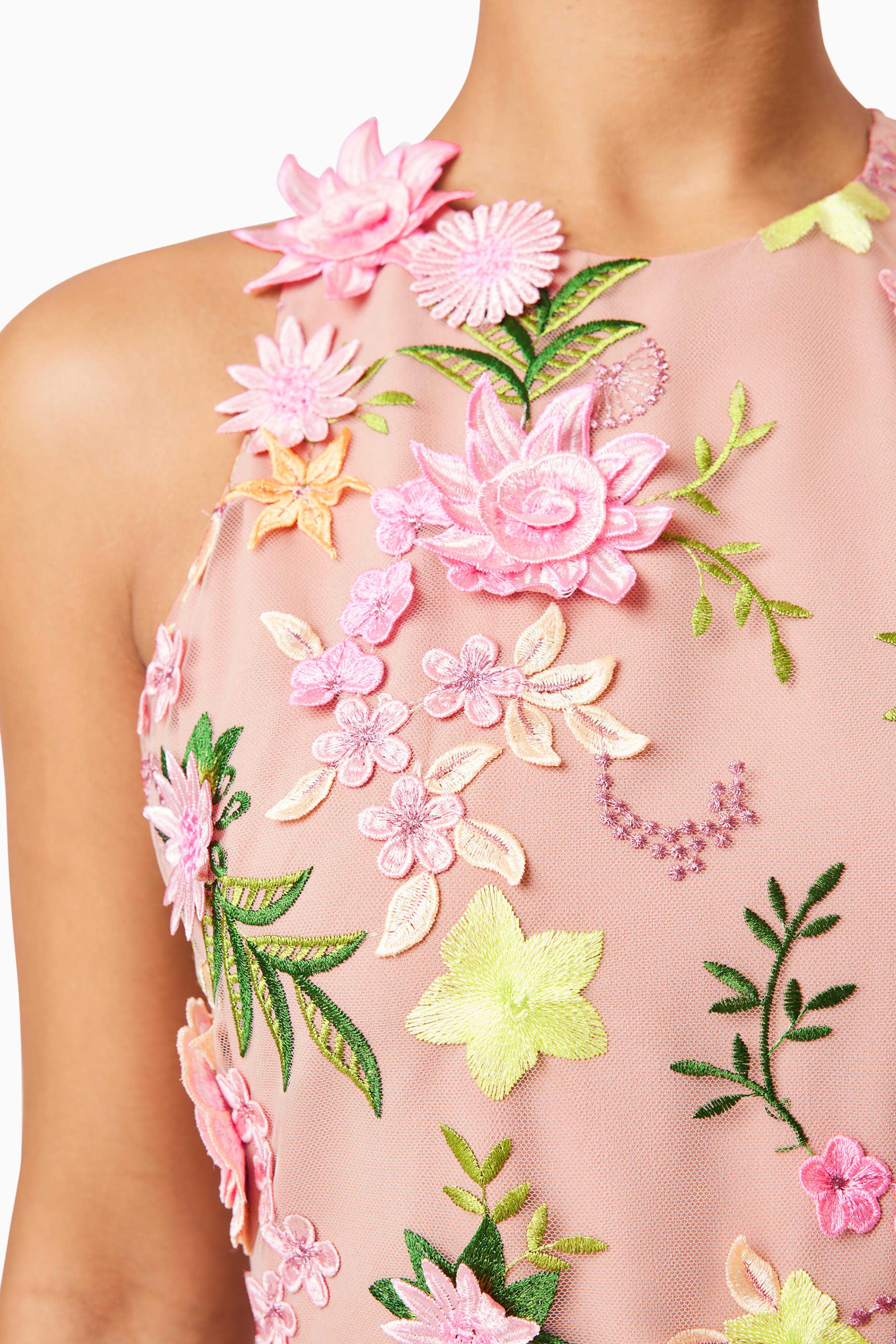 Aella Party Mini Dress In Pink