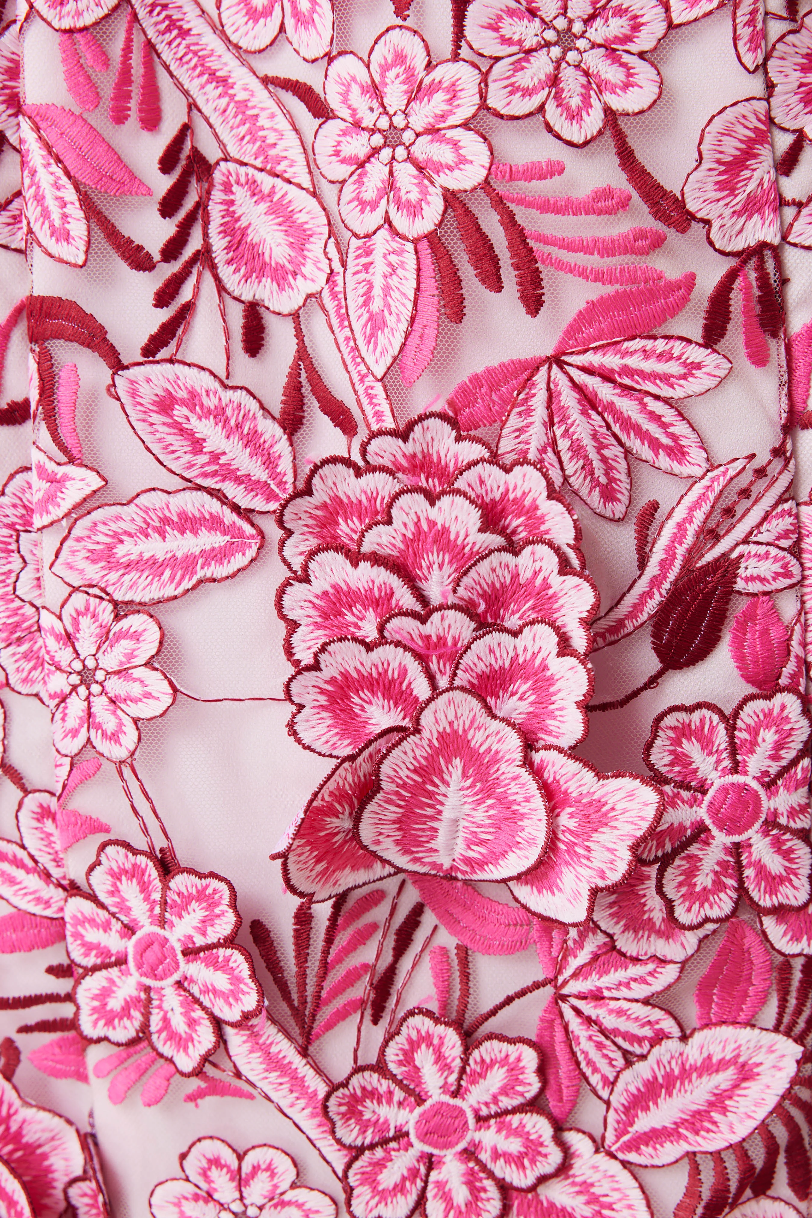 OMR x ELLIATT: Roseate Cocktail Midi Dress In Pink