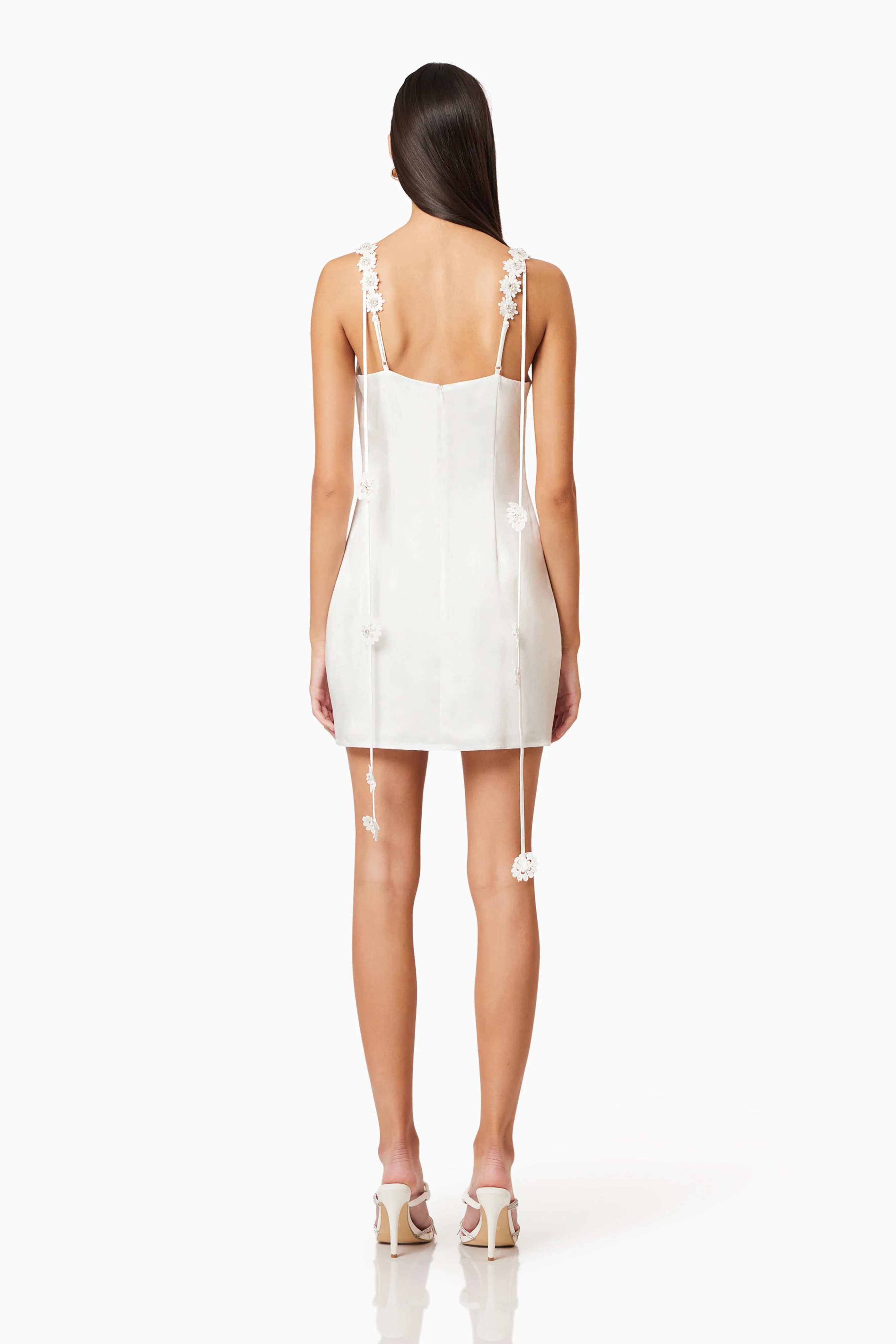 Clarissa Mini Dress In White