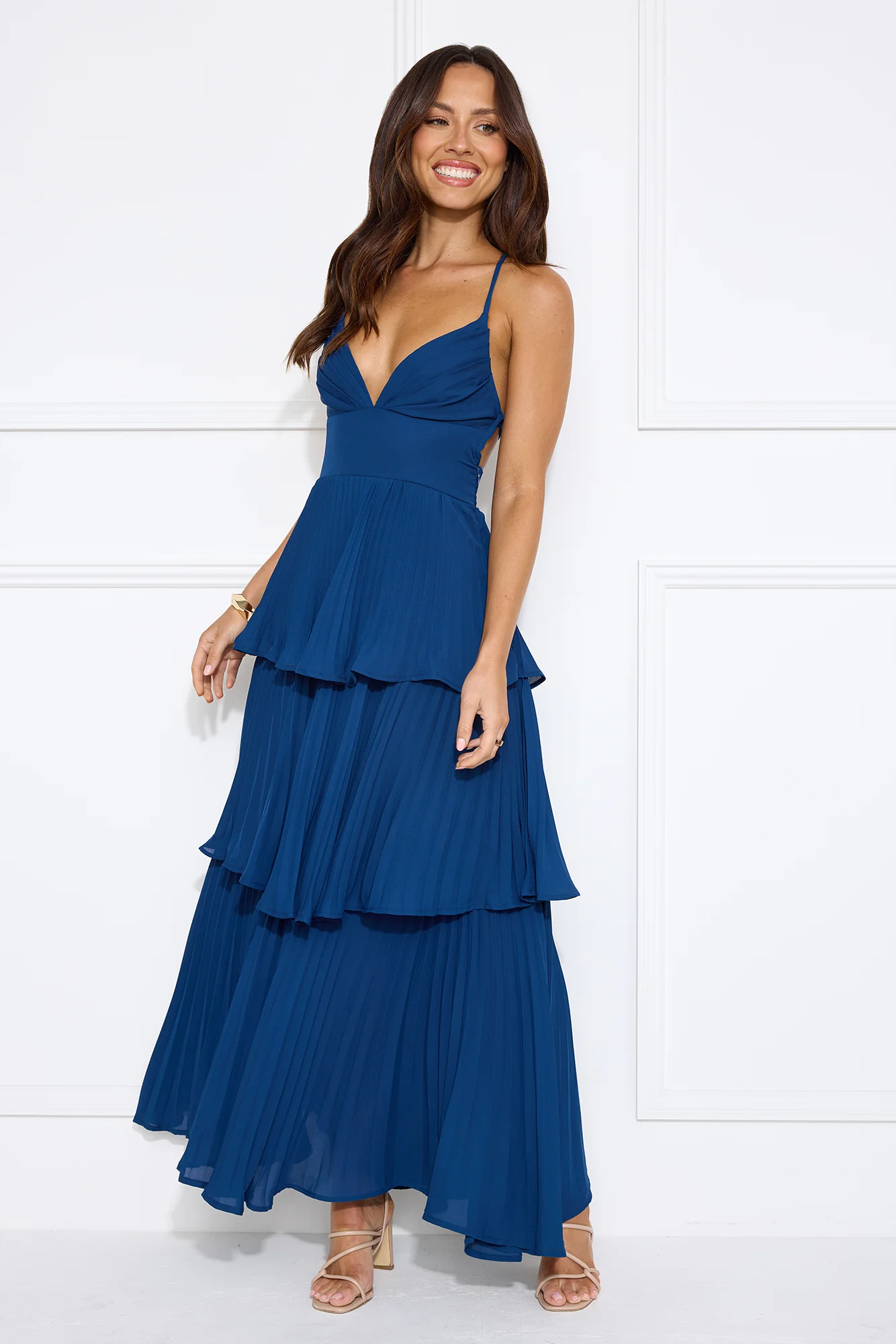 Fashionably Ever After Maxi Dress Navy
