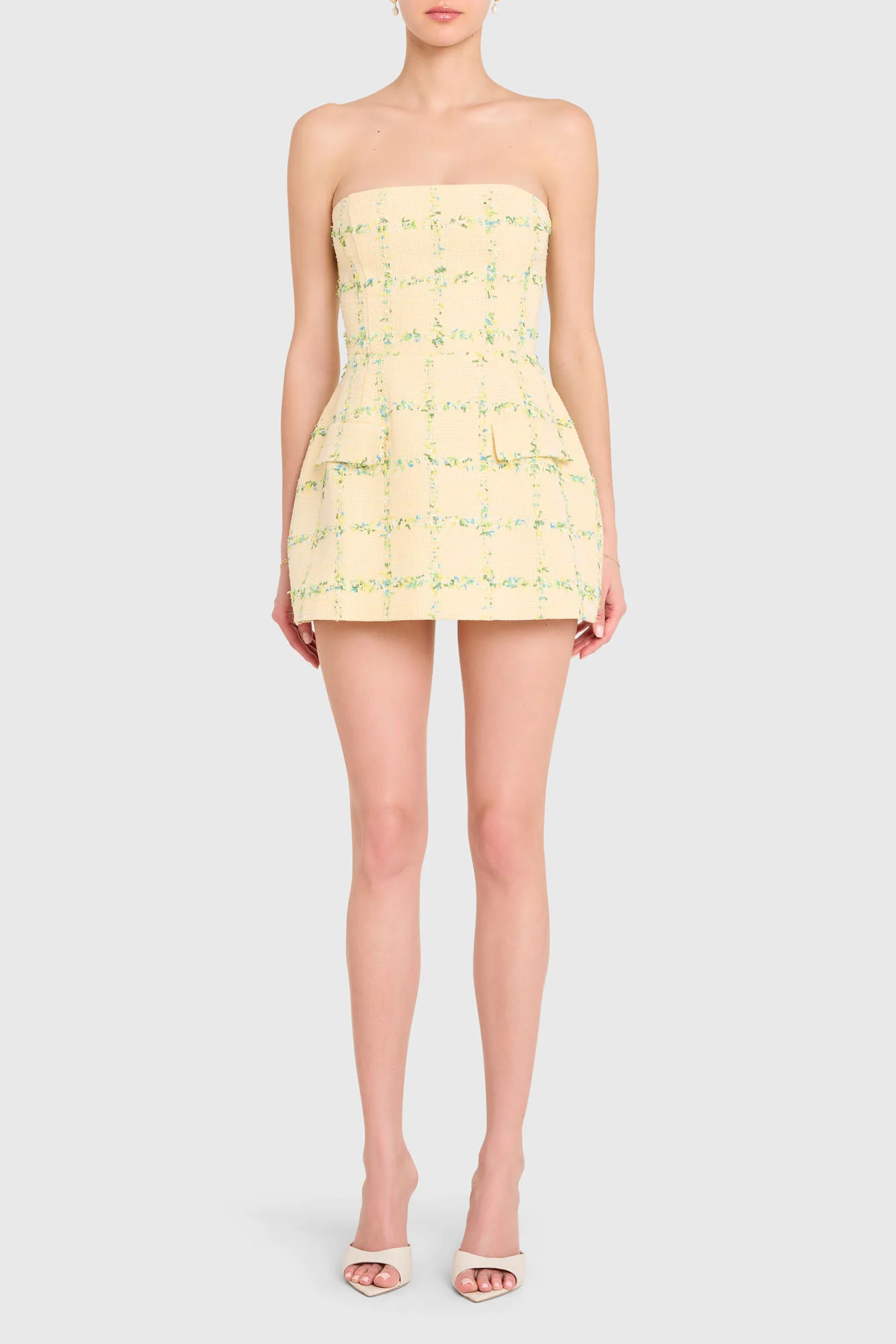 Strapless Bethany Skort Romper