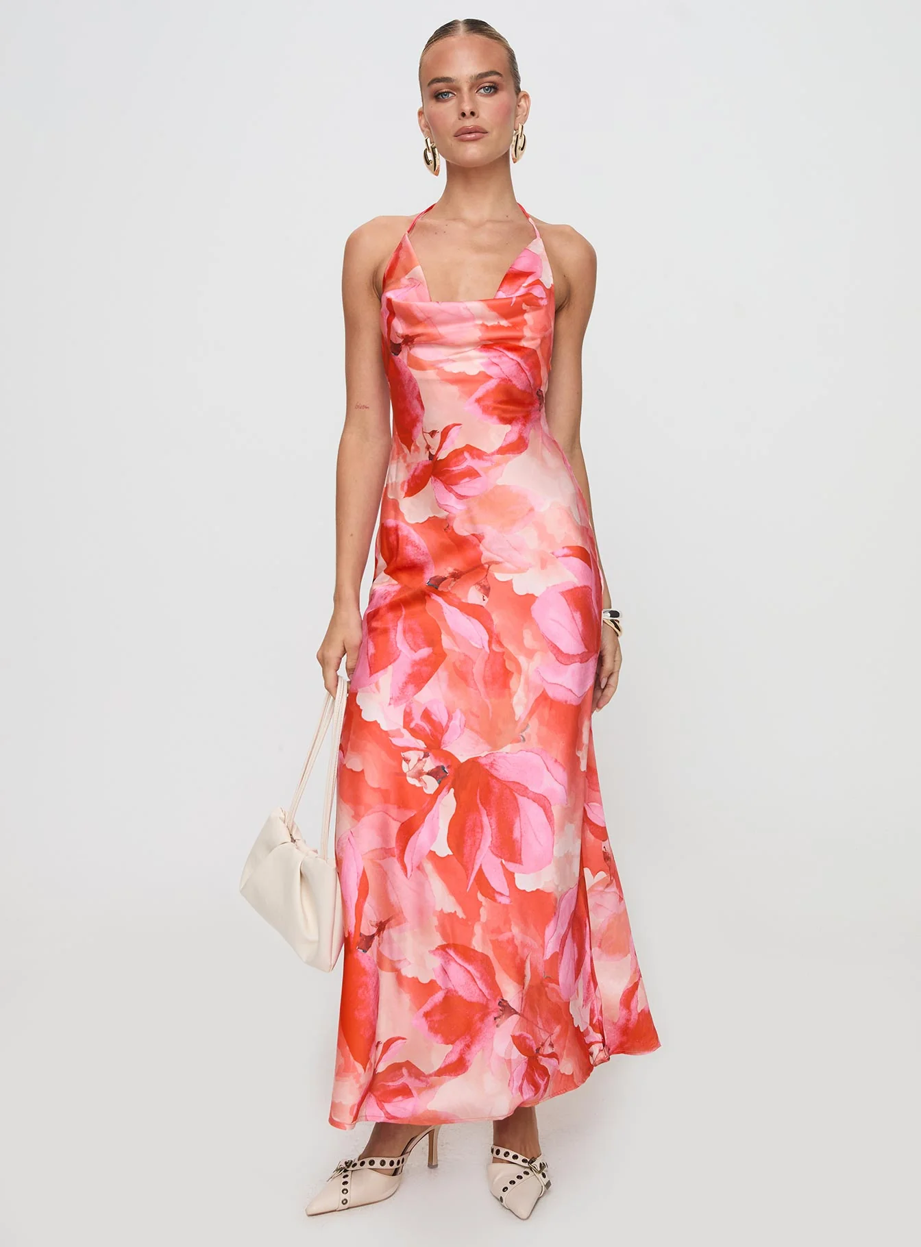 Simor Maxi Dress Red