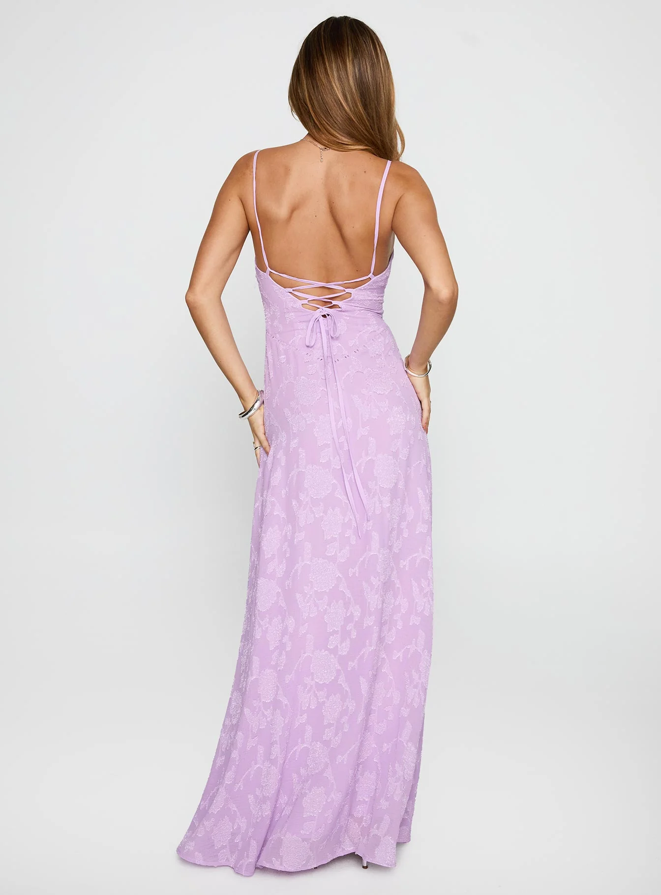 South Of France Maxi Dress Lilac