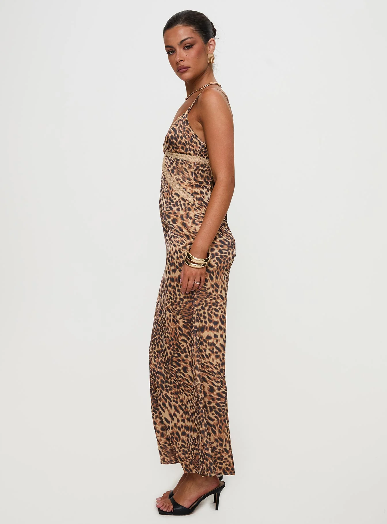 Sanctuary Maxi Dress Leopard
