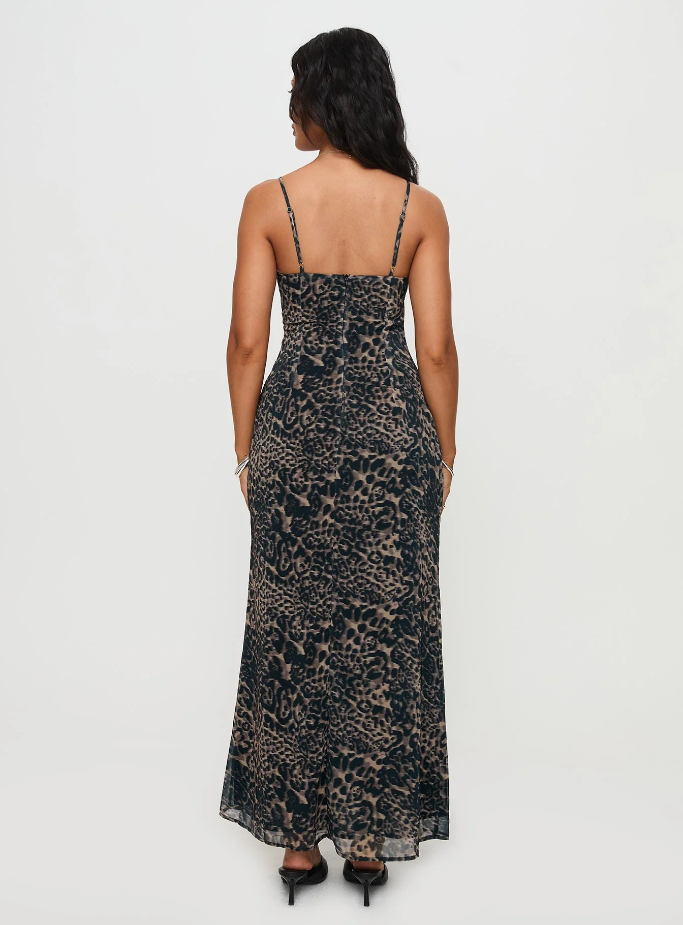Rosalba Maxi Dress Leopard