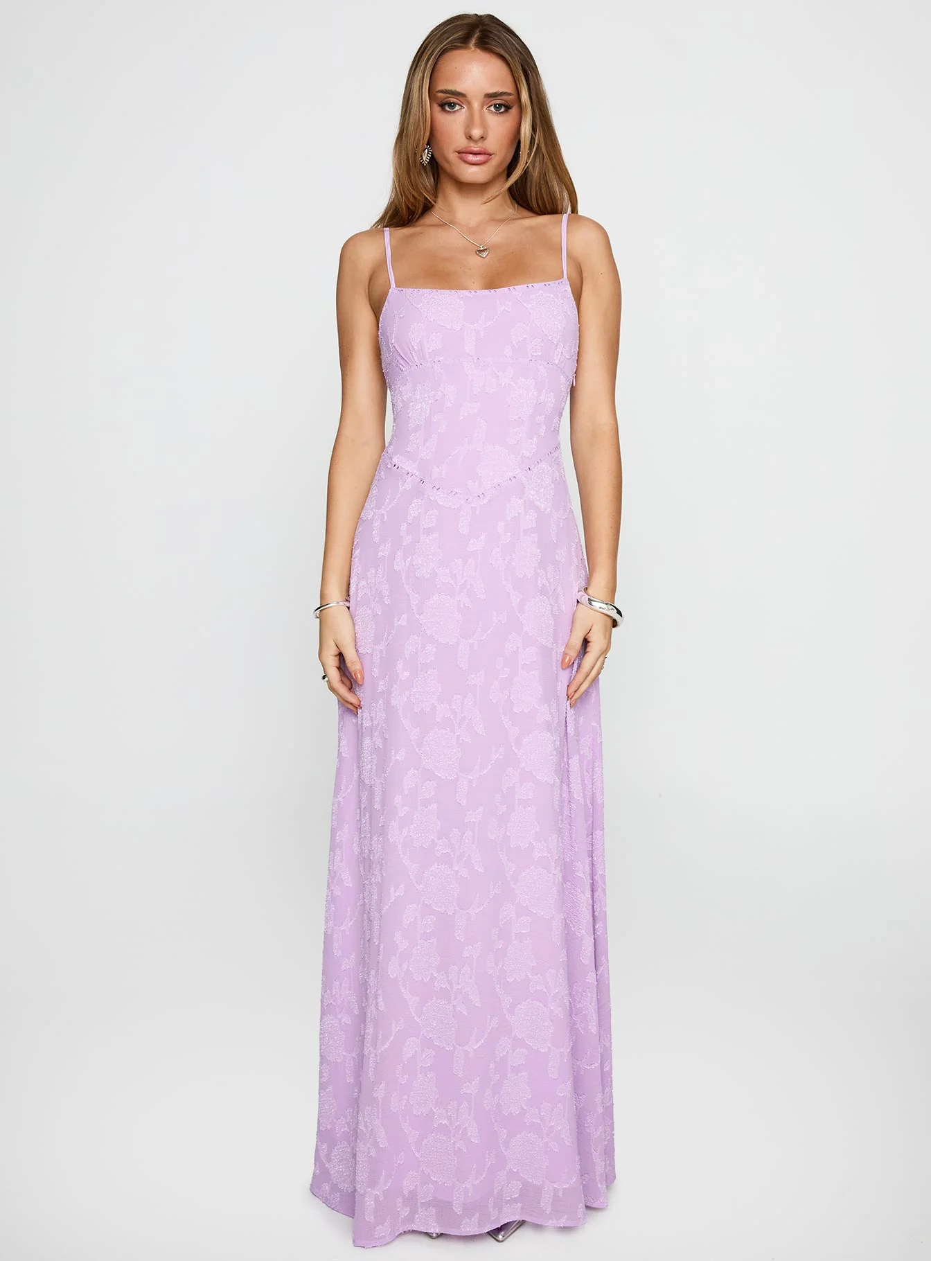 South Of France Maxi Dress Lilac