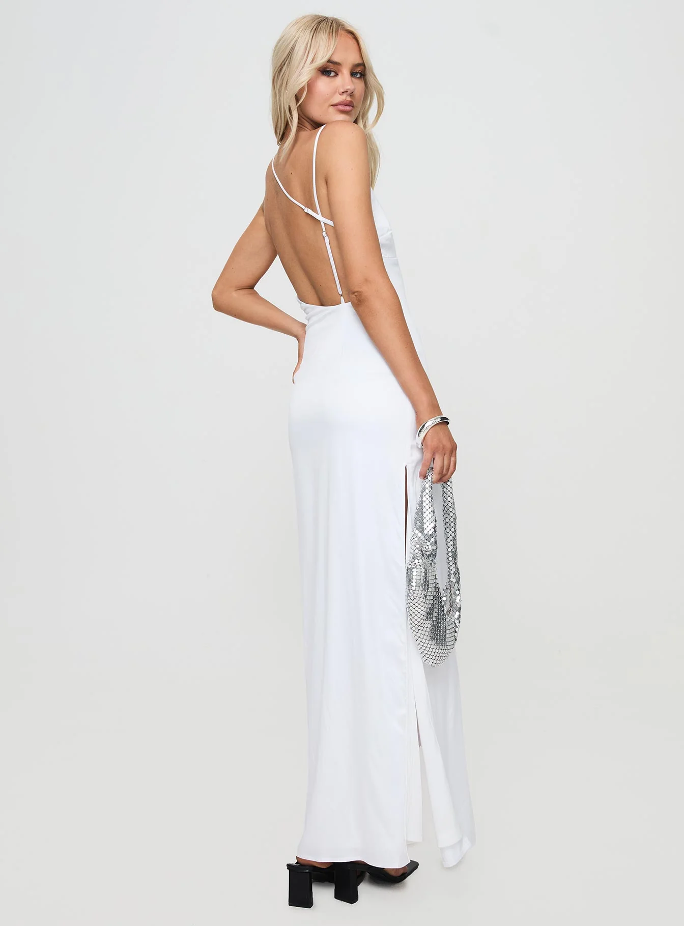 Atheria Maxi Dress White