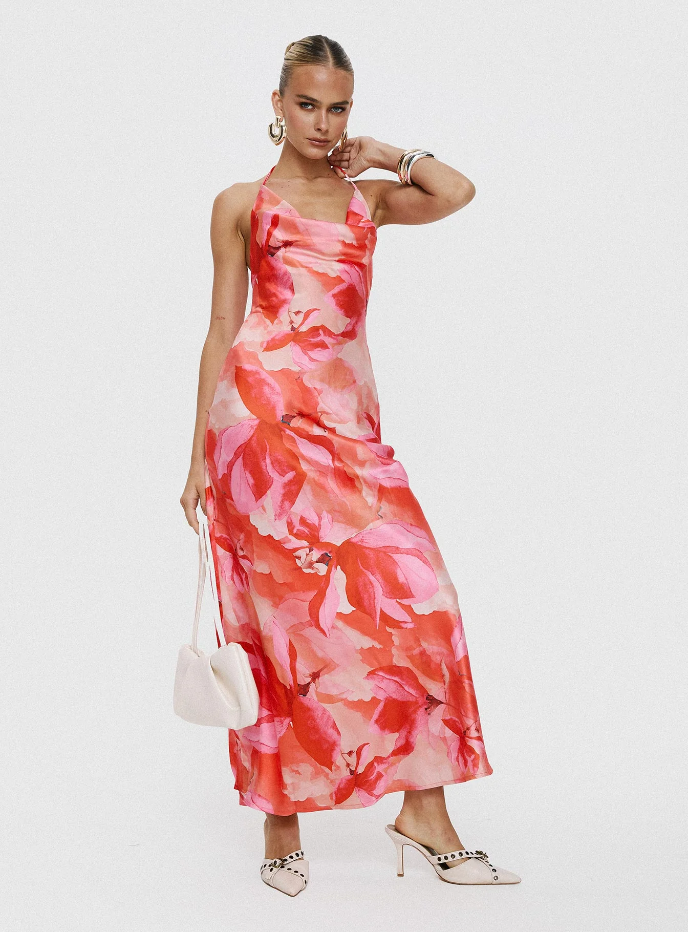 Simor Maxi Dress Red