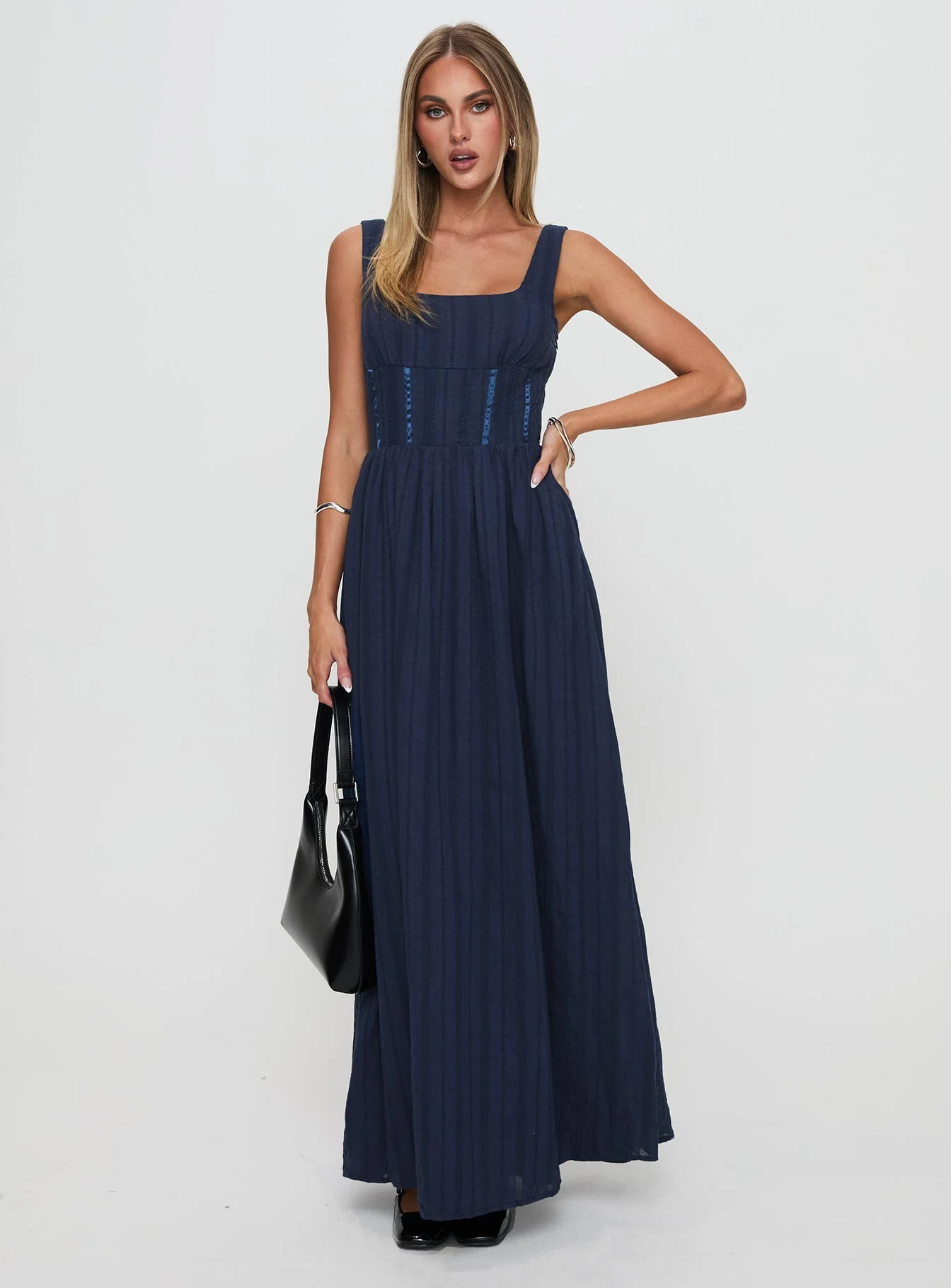 Lorinda Maxi Dress Navy