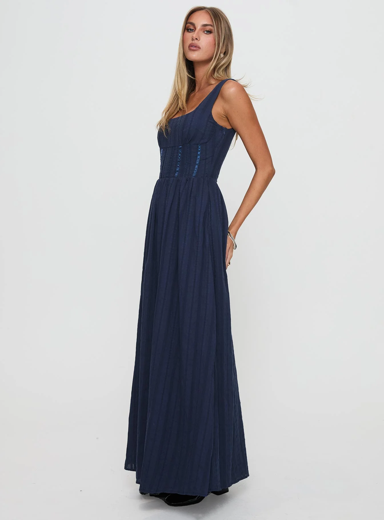 Lorinda Maxi Dress Navy