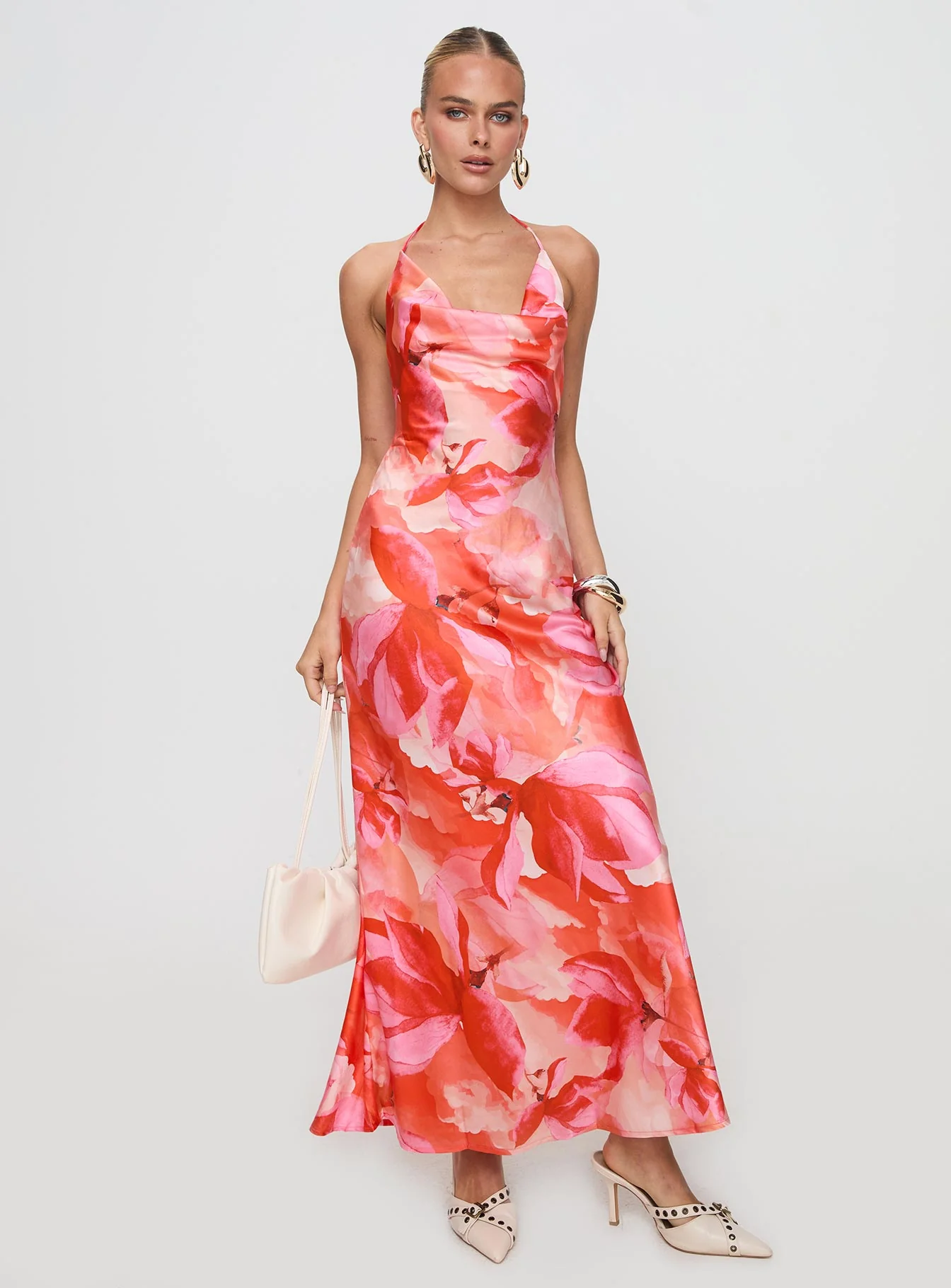 Simor Maxi Dress Red